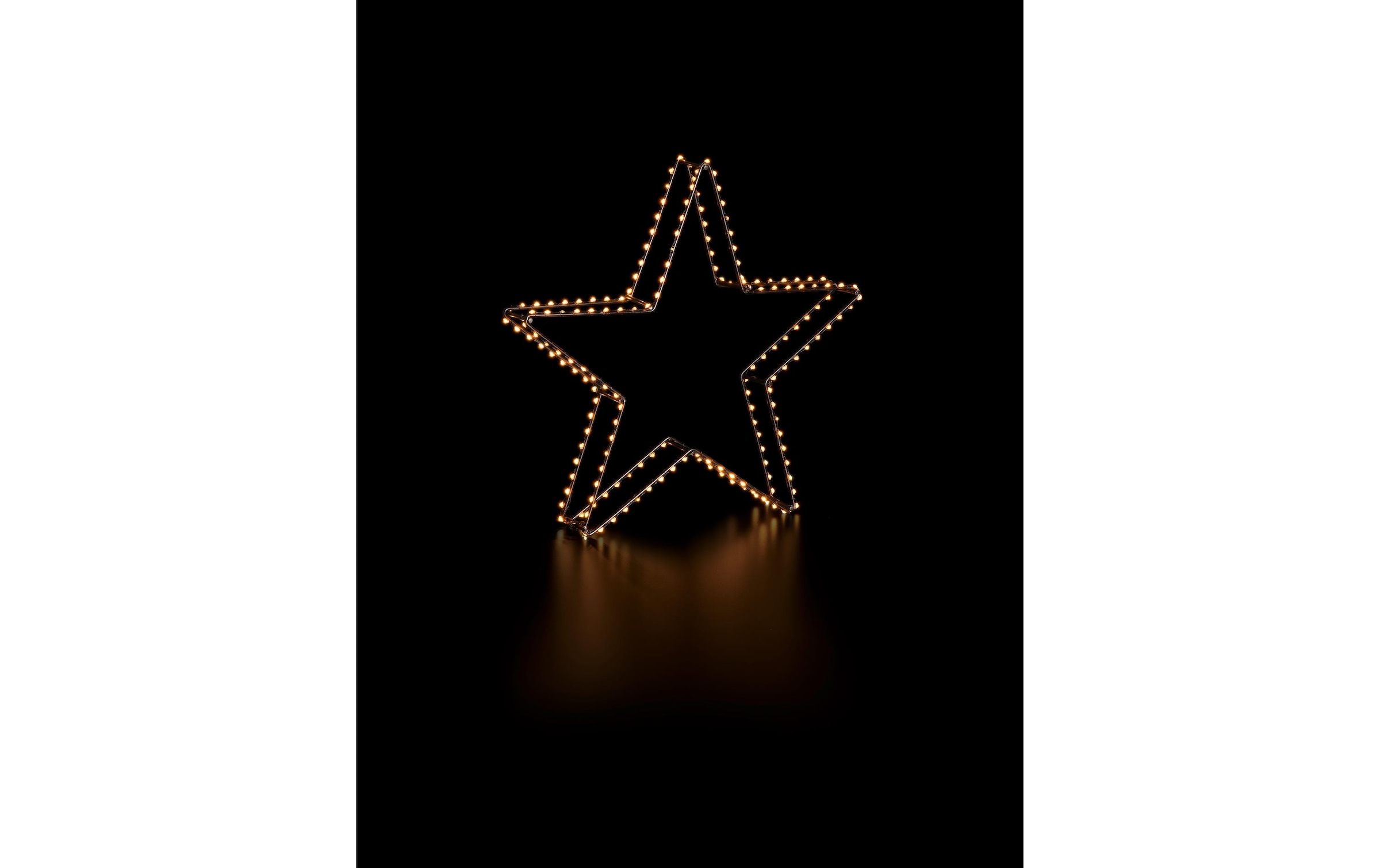 STT Figurine décorative LED »Dekoration 3D Star Nero 38cm«