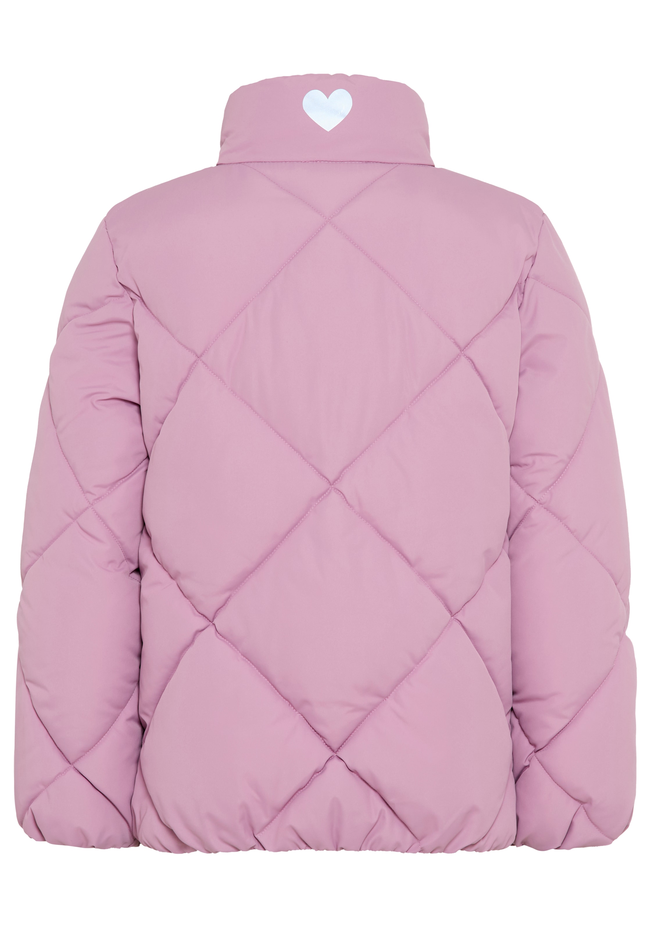H.I.S Veste d'extérieur »Winter-Steppjacke mit Herzreflektor von H.I.S« Veste chaude avec matelassage à la mode, détails réfléchissants