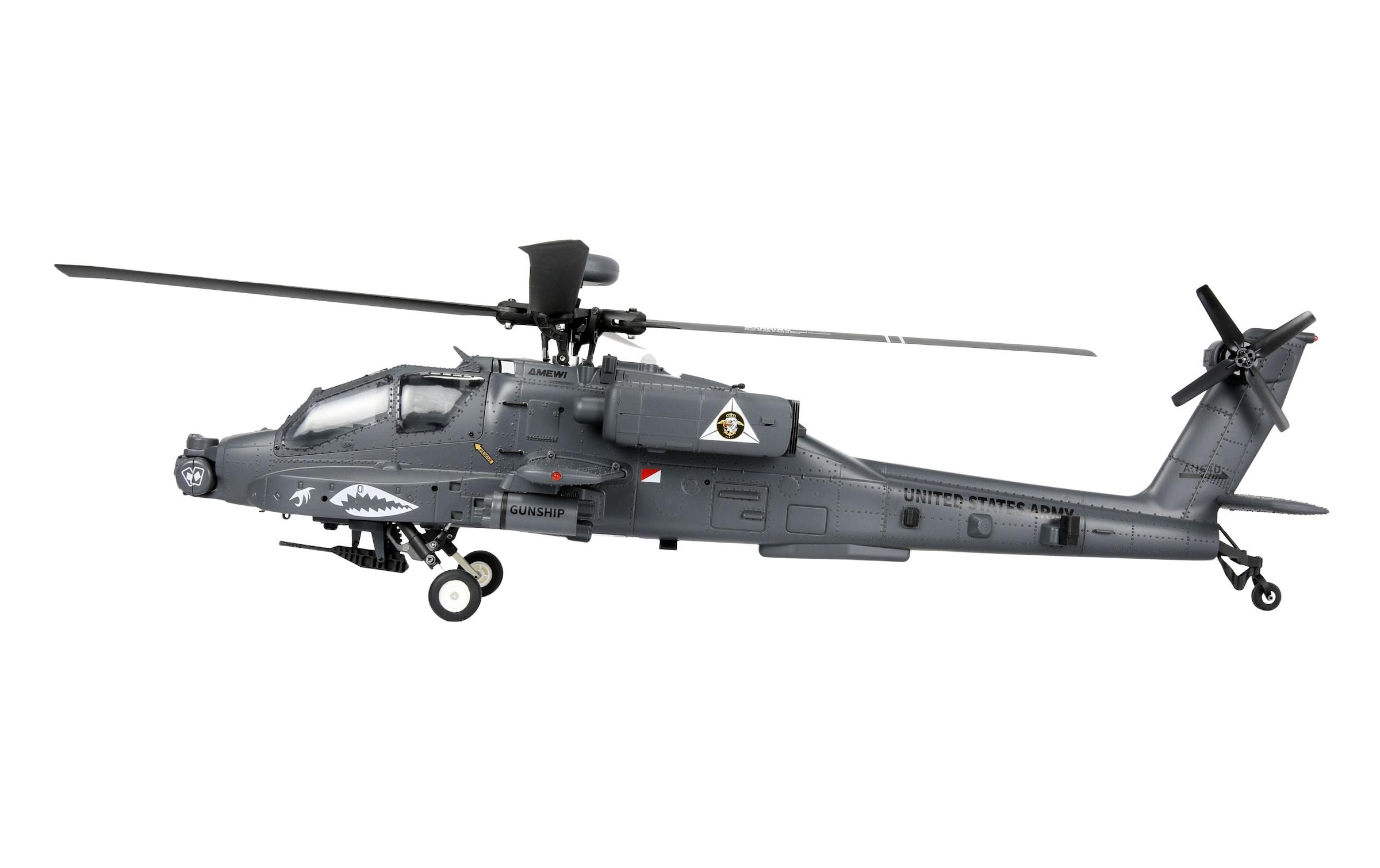 Amewi RC-Helikopter »Apache AH-64D CP RTF Grau«
