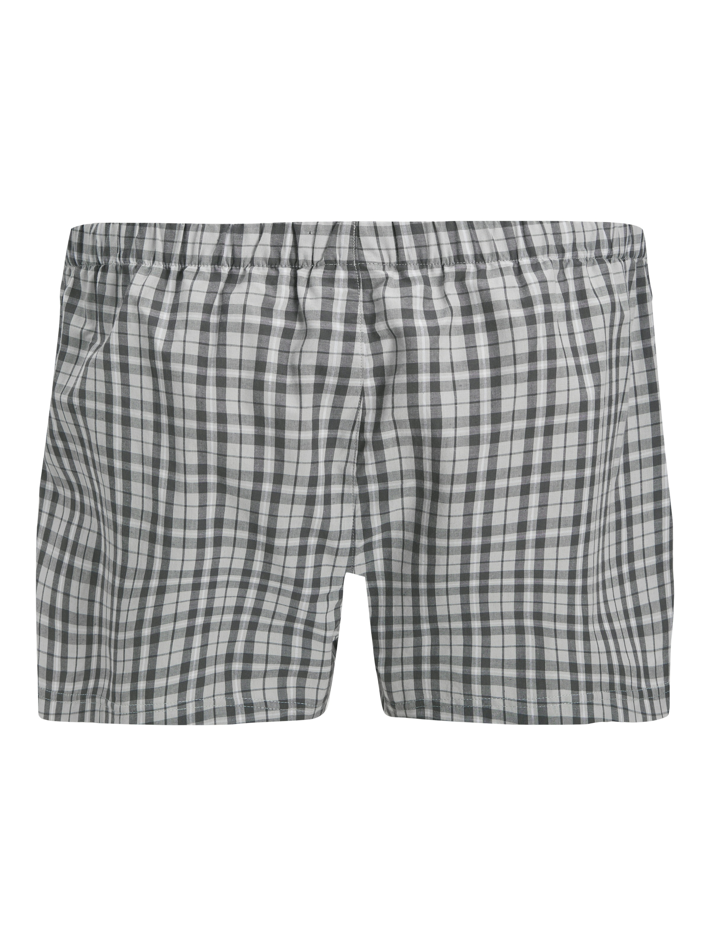 Jack & Jones Boxershorts »JACMILANO WOVEN BOXERS 3 PACK NOOS« Packung, 3 Stk. Baumwolle, elastisches Bündchen