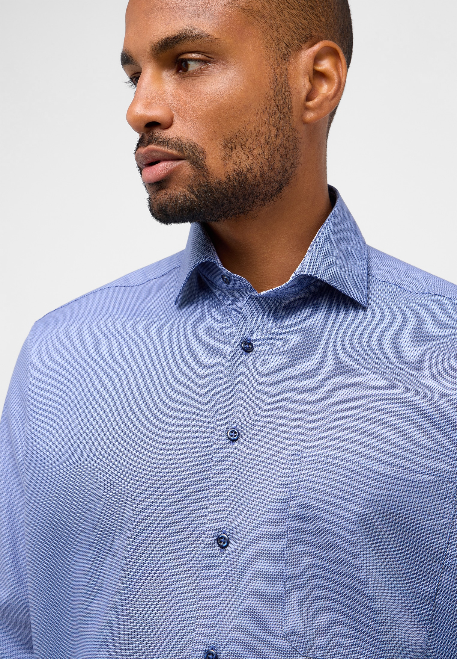 Eterna Langarmhemd »COMFORT FIT« NON IRON (bügelfrei)