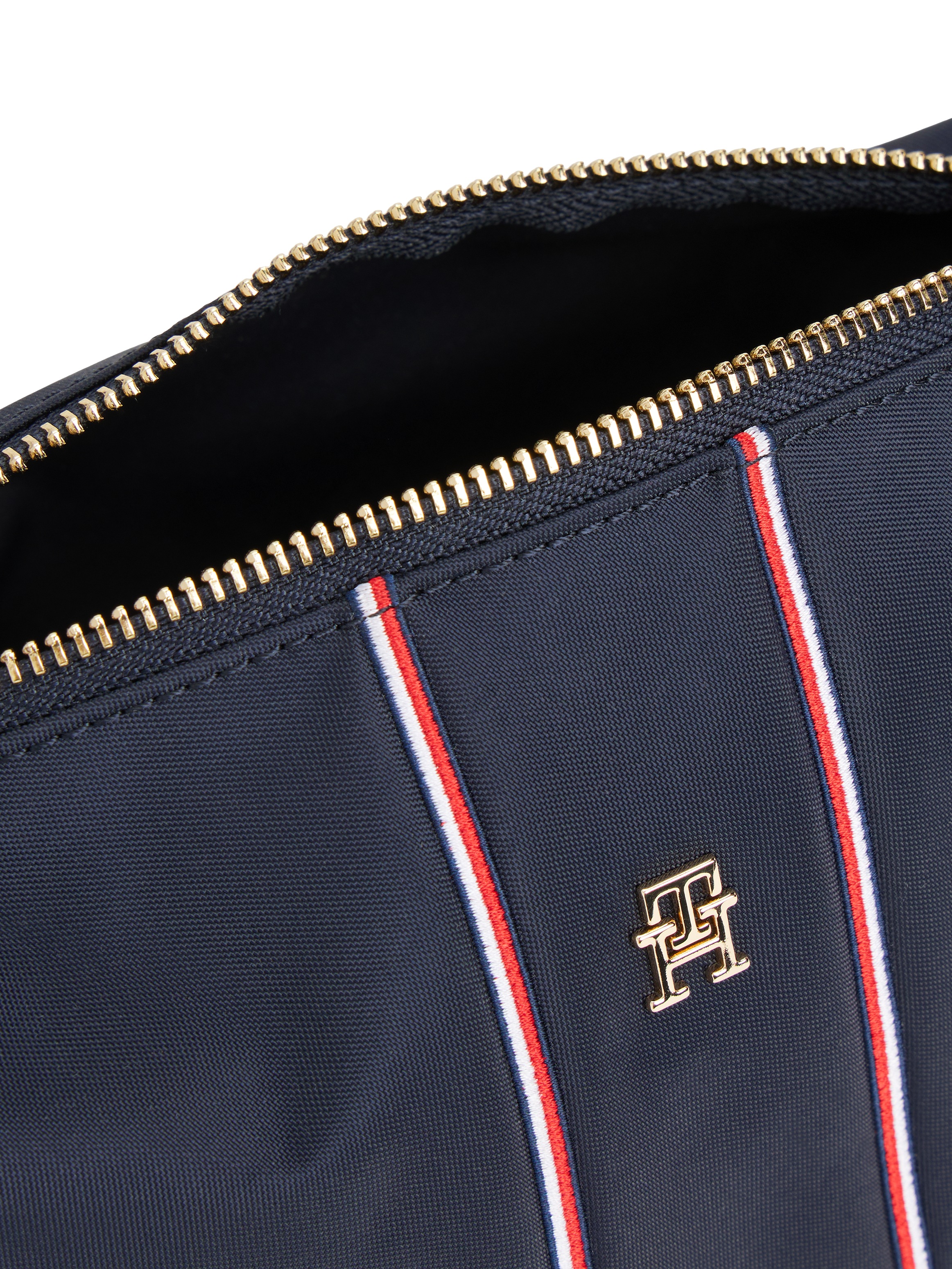 Tommy Hilfiger Trousse de toilette »TH ICON WASHBAG NYLON CORP« , voyage, trousse de toilette unisexe avec empiècements contrastants aux couleurs Tommy