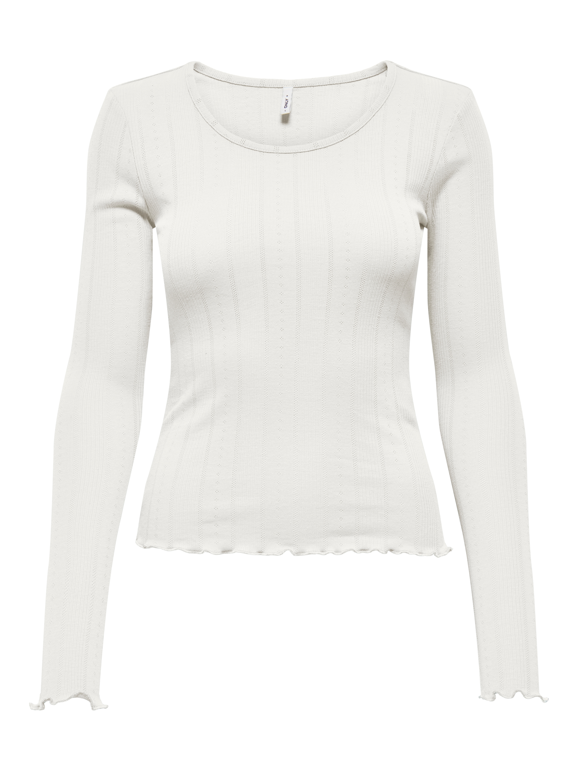 ONLY Langarmshirt »ONLTENNA O-NECK L/S TOP JRS NOOS«