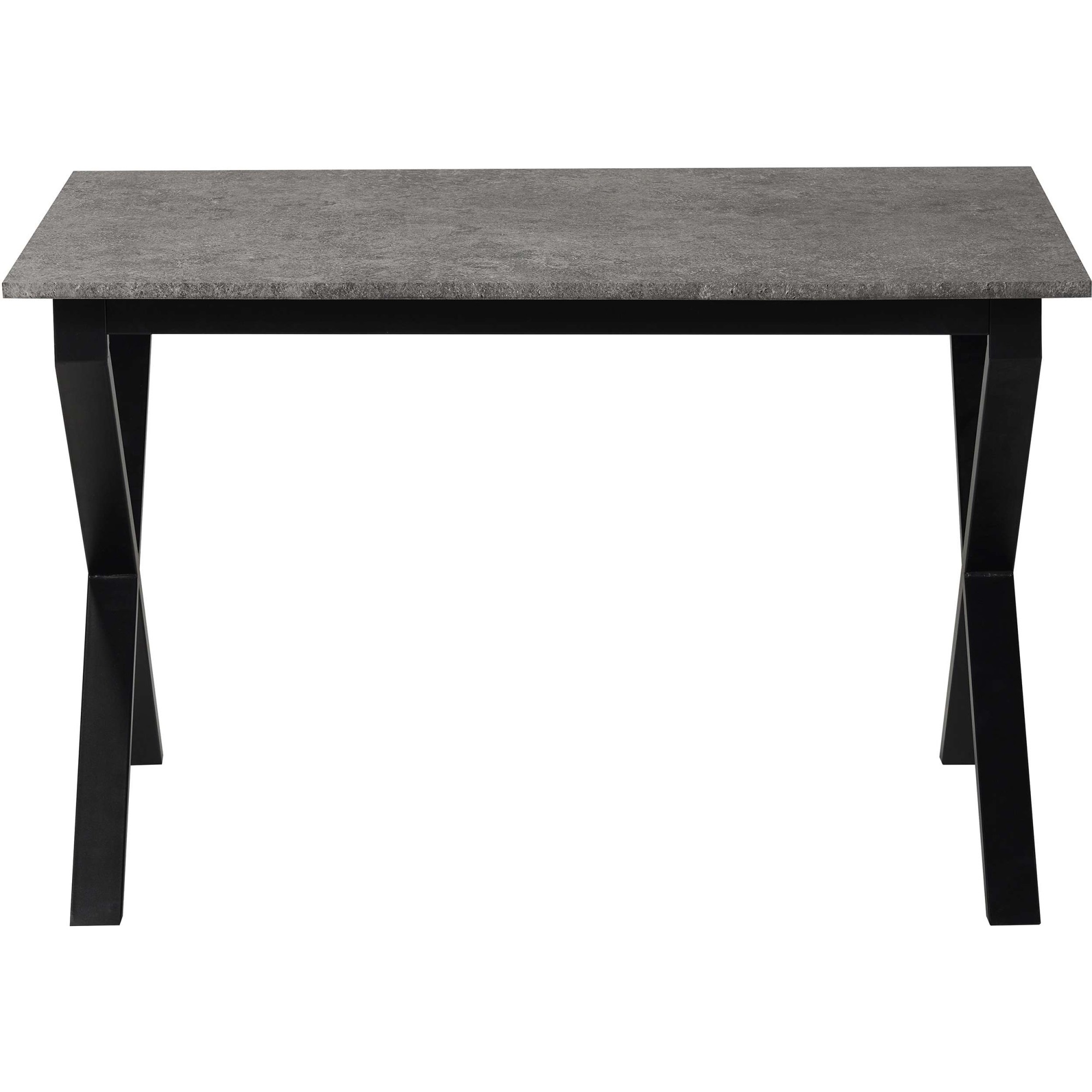 GOODproduct Table de salle à manger »Boddhi« schwarzes Metallgestell, Plattenvarianten wählbar, sowie Grössen