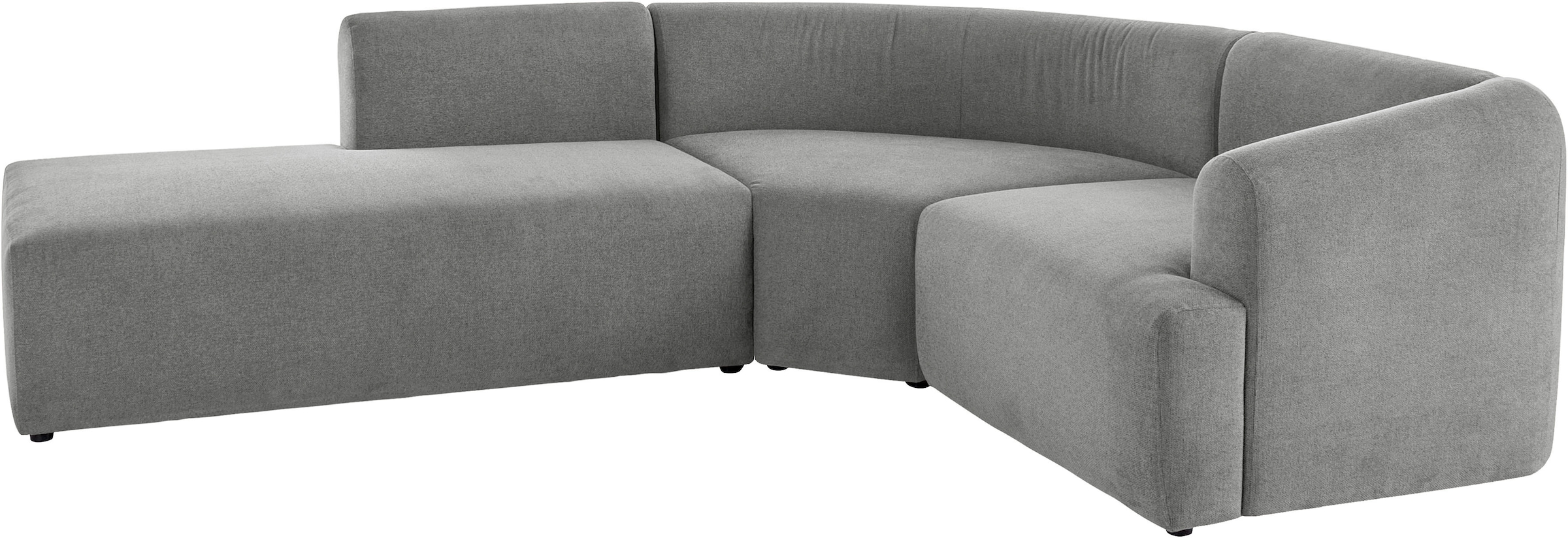 LeGer Home by Lena Gercke Ecksofa »LYZA L-Form links/rechts, Modularsofa, Masse B/T/H: 211/267/74 cm« als Modul oder separat verwendbar, für individuelle Zusammenstellung