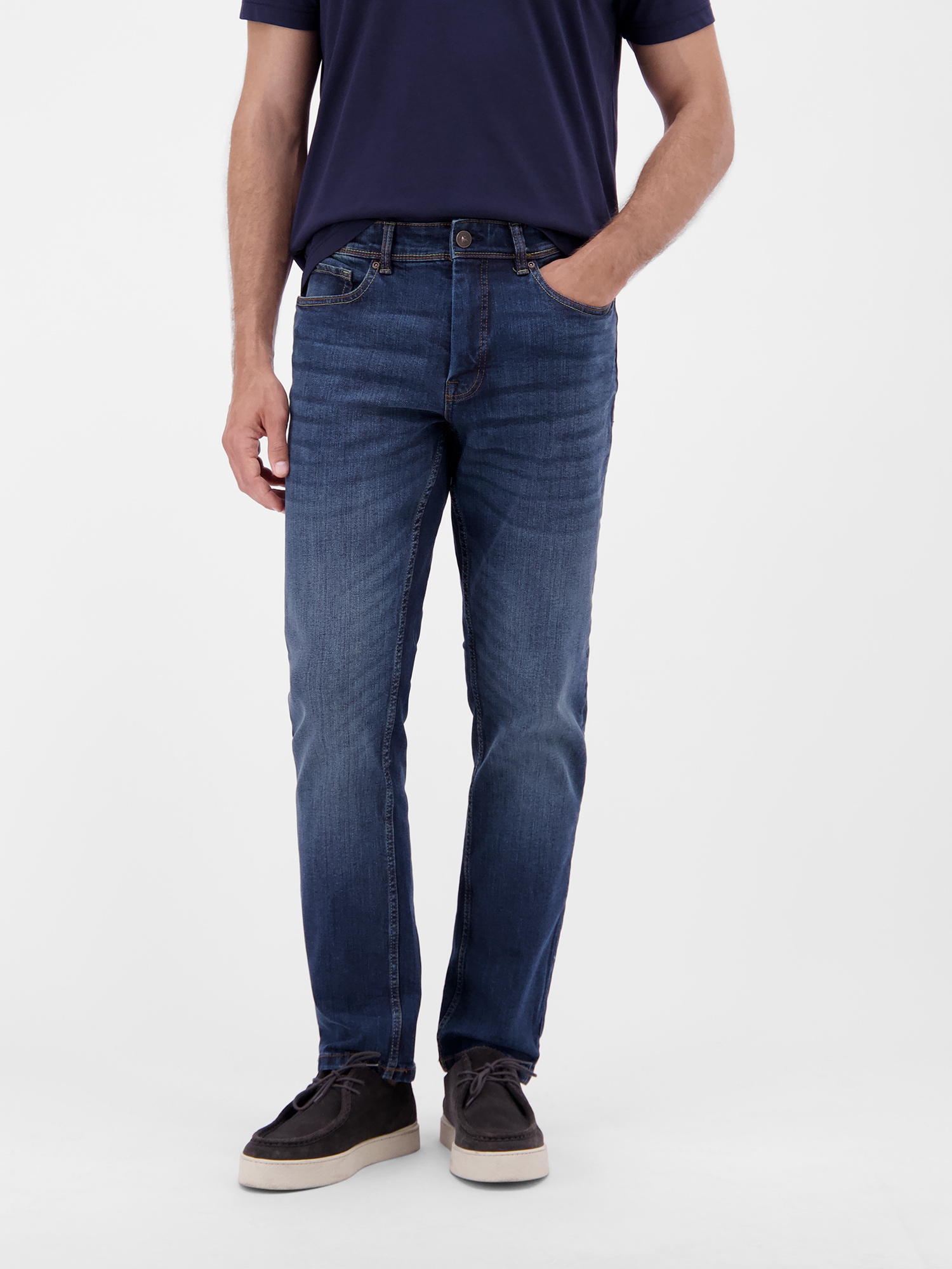 LERROS Relaxhose »Baxter Relaxed Fit Jeans – Bequemer Stretch 5-Pocket Denim«  Bequeme Stretch-Jeans - pflegeleicht, ideal für Alltag & Freizeit
