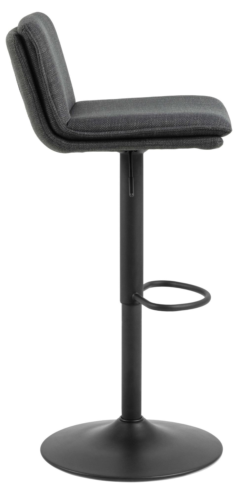 ACTONA GROUP Tabouret de bar »Flynn« Ensemble, 2 cuis tlg. Tabourets de bar, Basel gris foncé, piètement trompette, 2 pcs