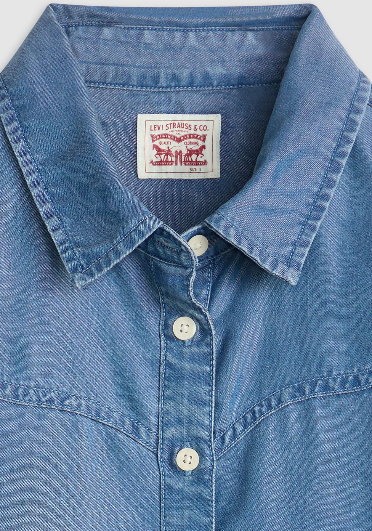 Levi's® Blouse à manches longues Mit Puffärmel