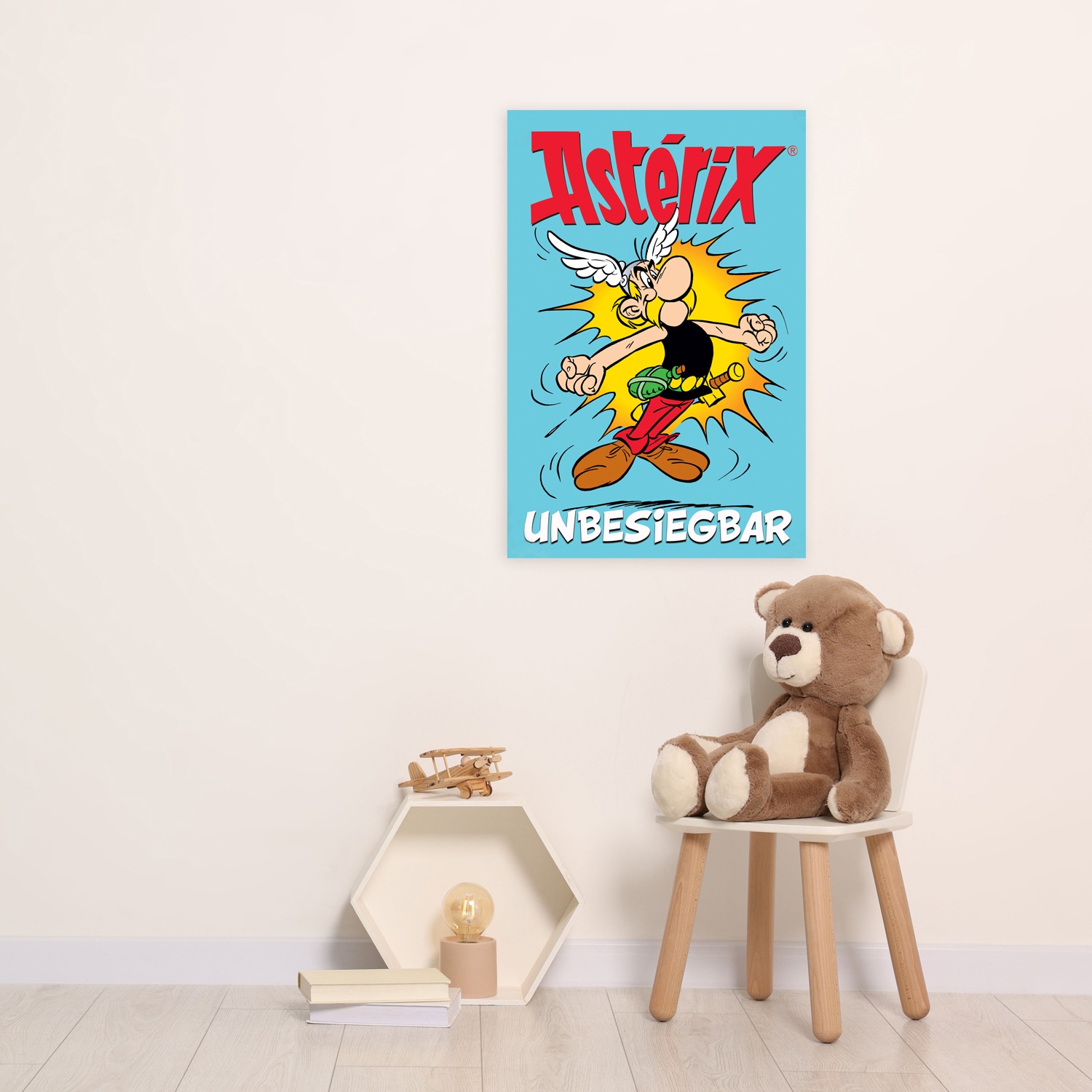 LuckyLinde Leinwandbild »Asterix Unbesiegbar II« Fantasy | Figuren | Film | Filmfiguren 1 Stk. tlg. Canvasbild Wanddeko Bild zum Film "Kampf der Häuptlinge"
