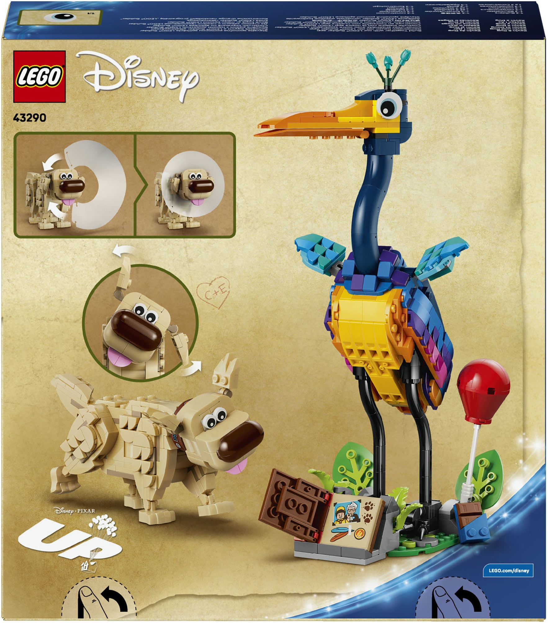 LEGO® Pions de construction »Kevin und Dug (43290), LEGO Disney Pixar«