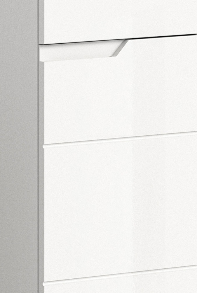 INOSIGN Ensemble de meubles de salle de bain »CAPRI, 2-teilig, mit eingefasster Griffmulde, bestehend aus:«