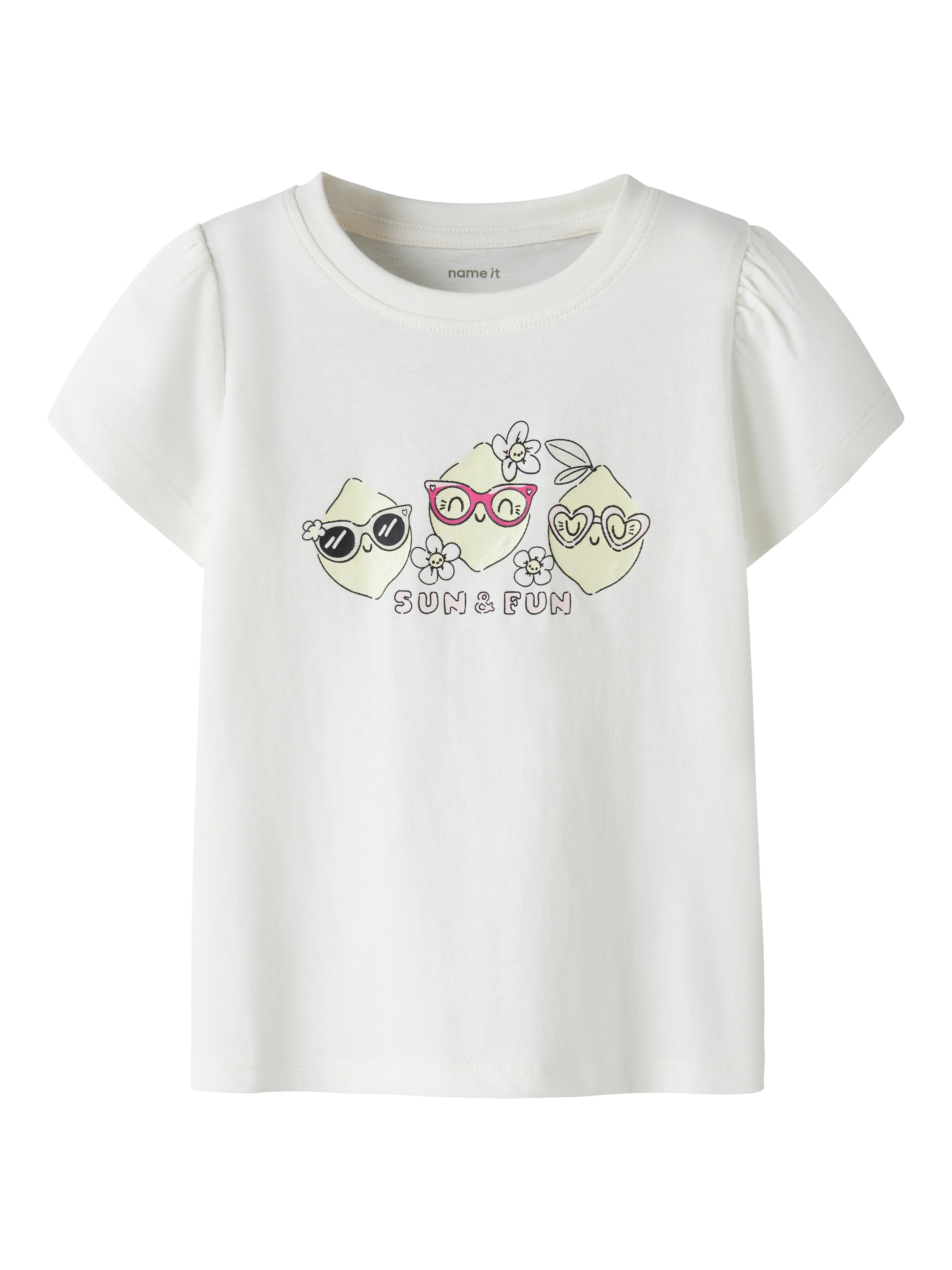Name It T-Shirt »NMFVIBEKE CAPSL TOP«