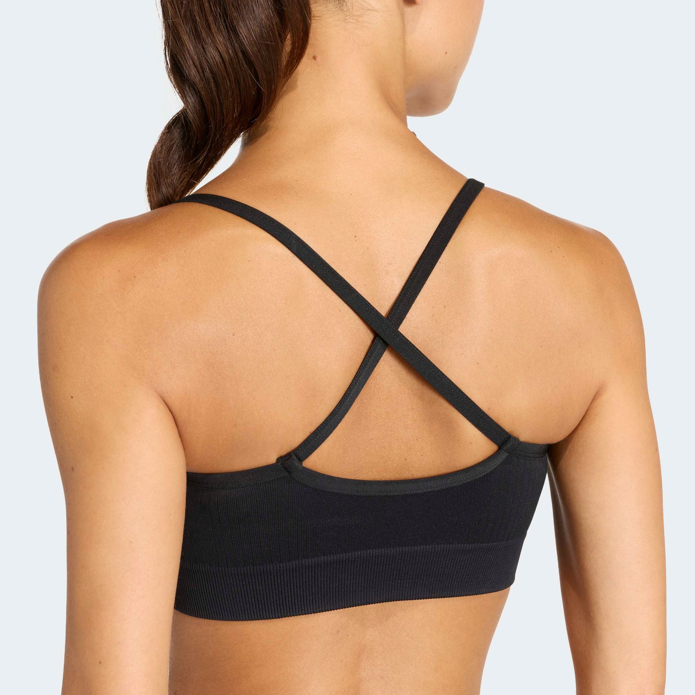 adidas Performance Soutien-gorge de sport »WORKOUT ESSENTIALS KNIT LIGHT SUPPORT PADDED BH«
