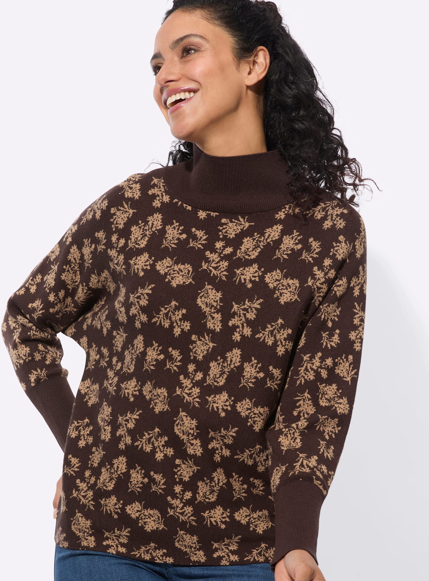 Inspirationen Pull à col montant »Rollkragen-Pullover«