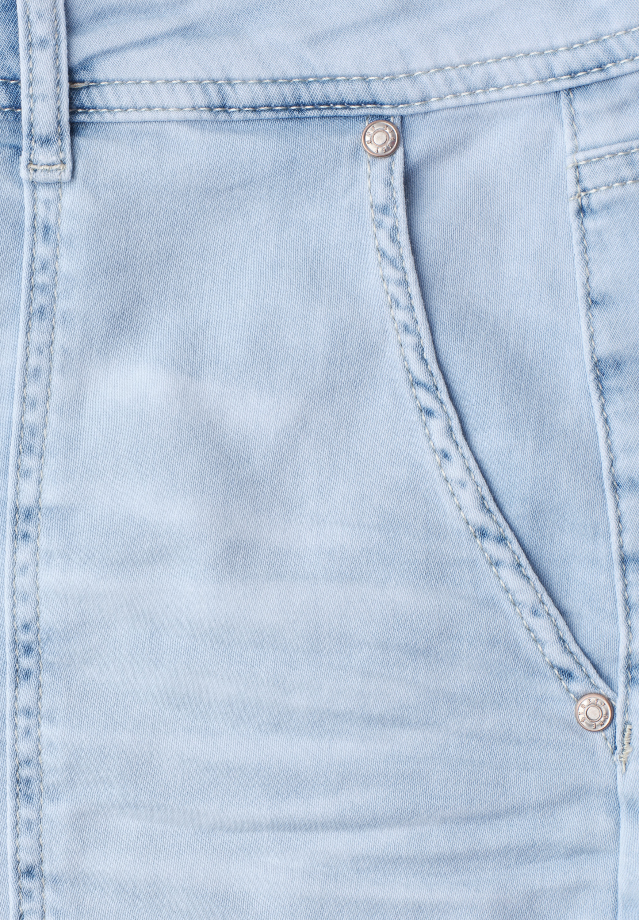 STREET ONE Short »Style Lea«  Sommer-Jeans-Shorts mit Stretch