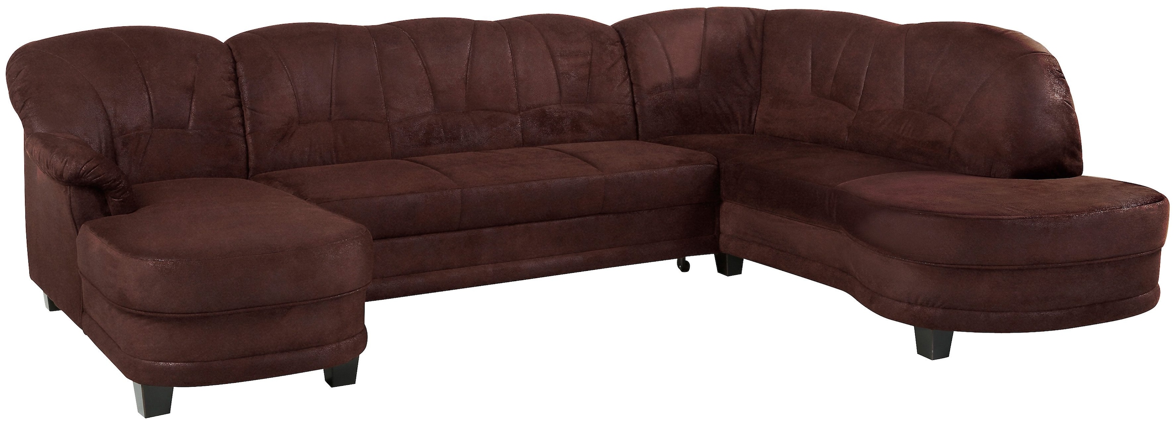 Home affaire Paysage de salon »Camelita, viel Platz, bequem und zeitlos, Breite 289cm, U-Form« wahlweise mit Bettfunktion