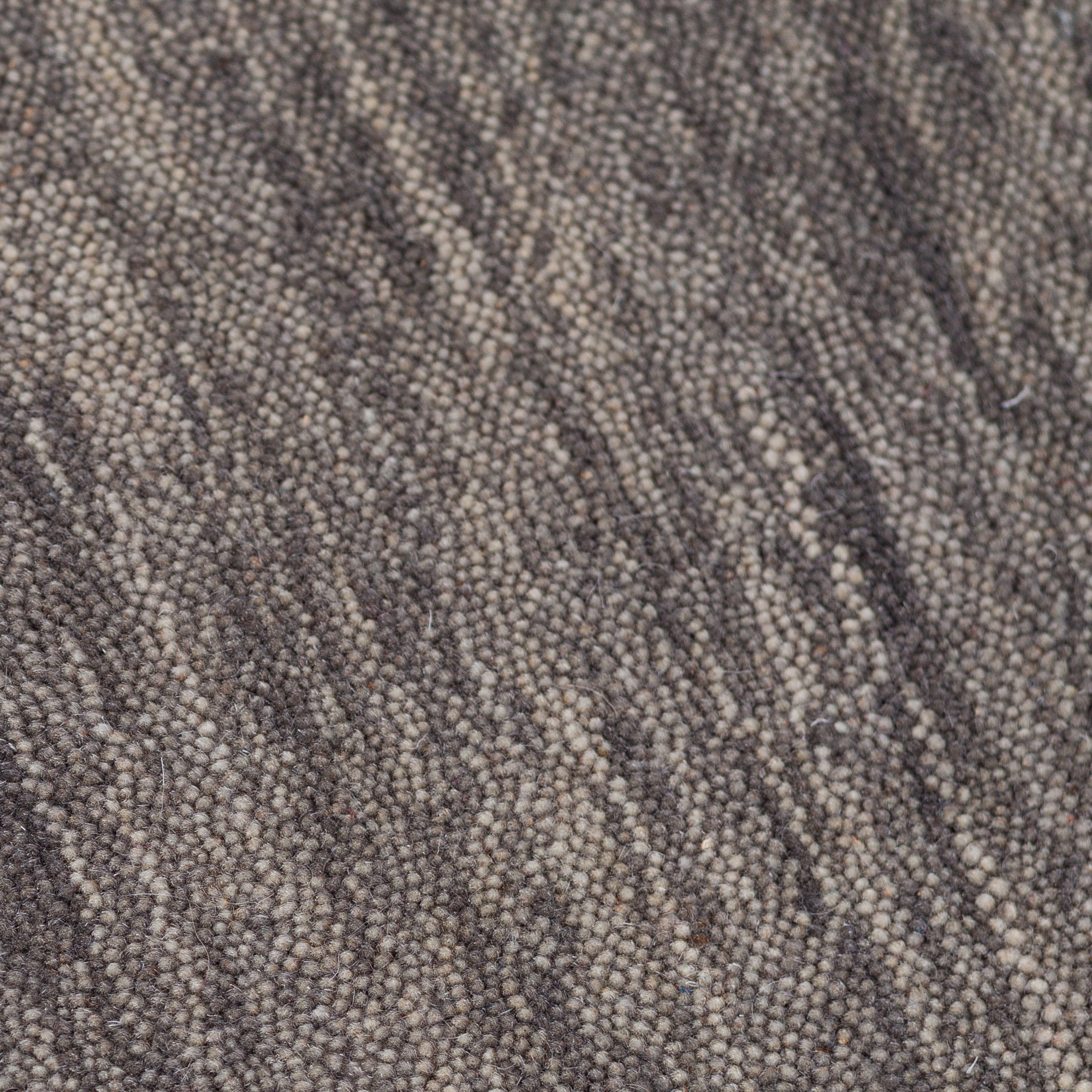 THEKO Wollteppich »Holi« rechteckig 13 mm Höhe Uni-Farben, leicht meliert, reine Wolle, handgewebt mit Knüpfoptik