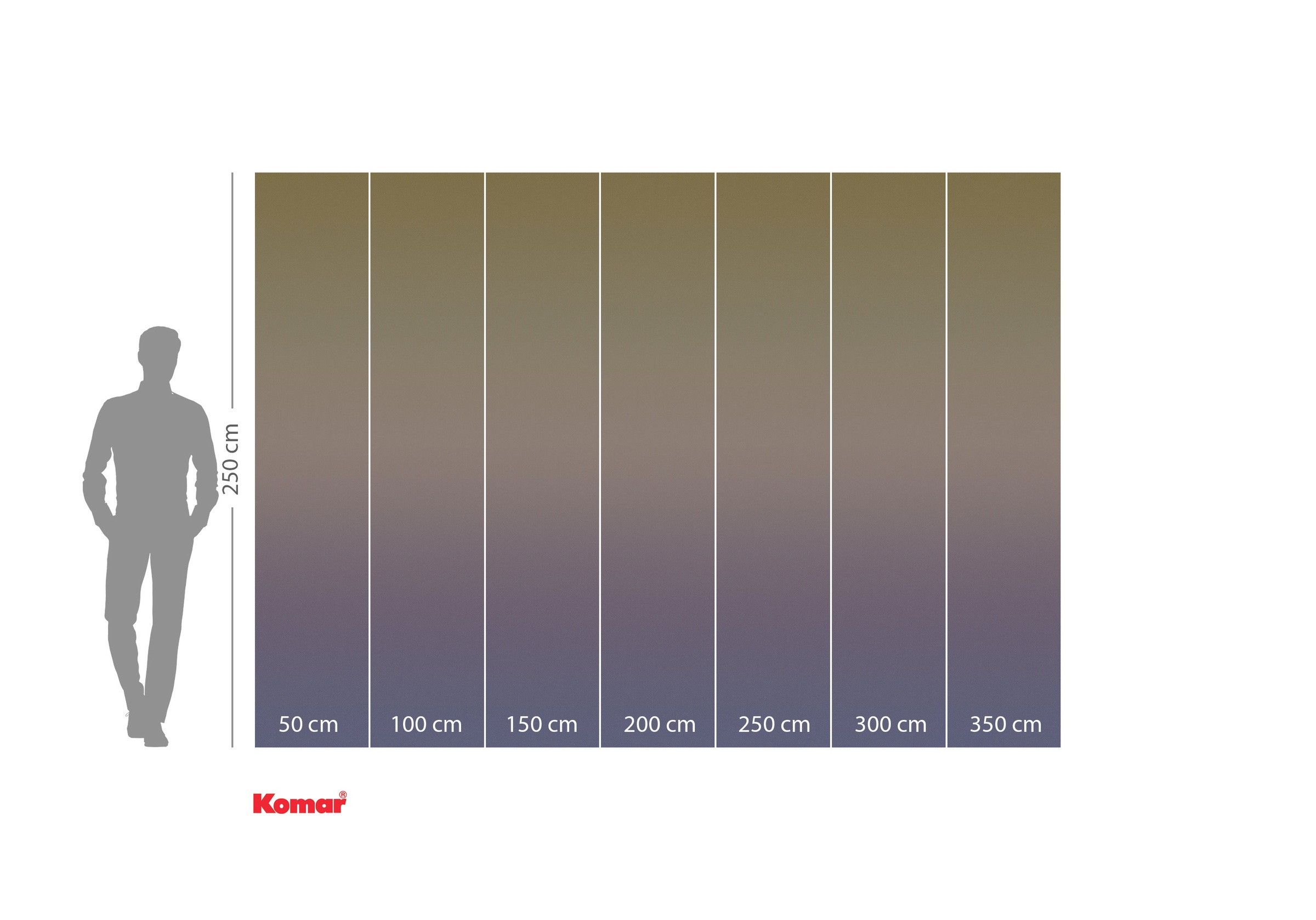 Komar Fototapete »Komar Vlies Fototapete - Good Morning - Grösse 350 x 250 cm« bedruckt glatt