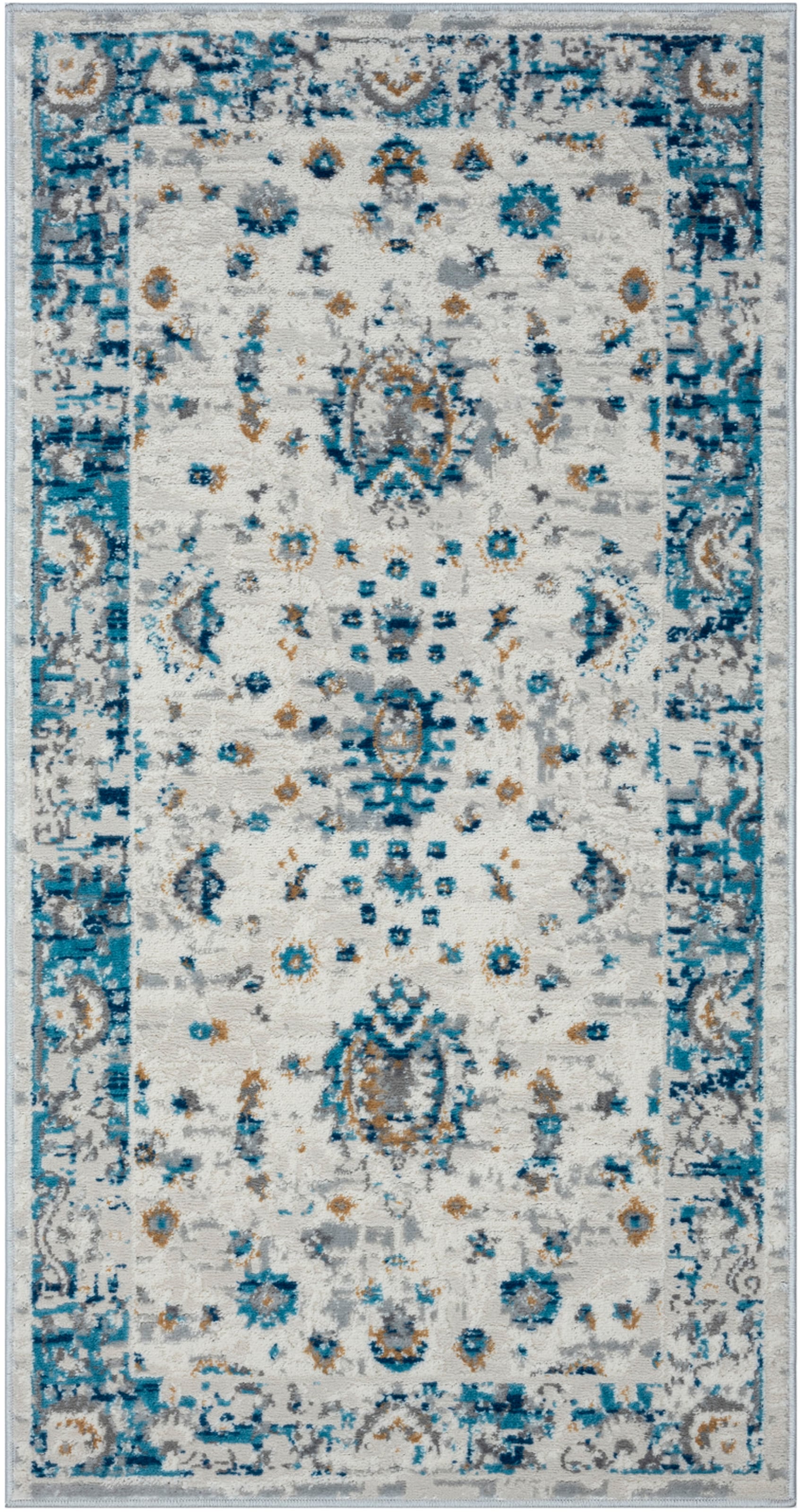 Myflair Möbel & Accessoires Teppich »My Heriz« rechteckig 8 mm Höhe Kurzflor, klassisches Orient Design, besonders weich durch Microfaser