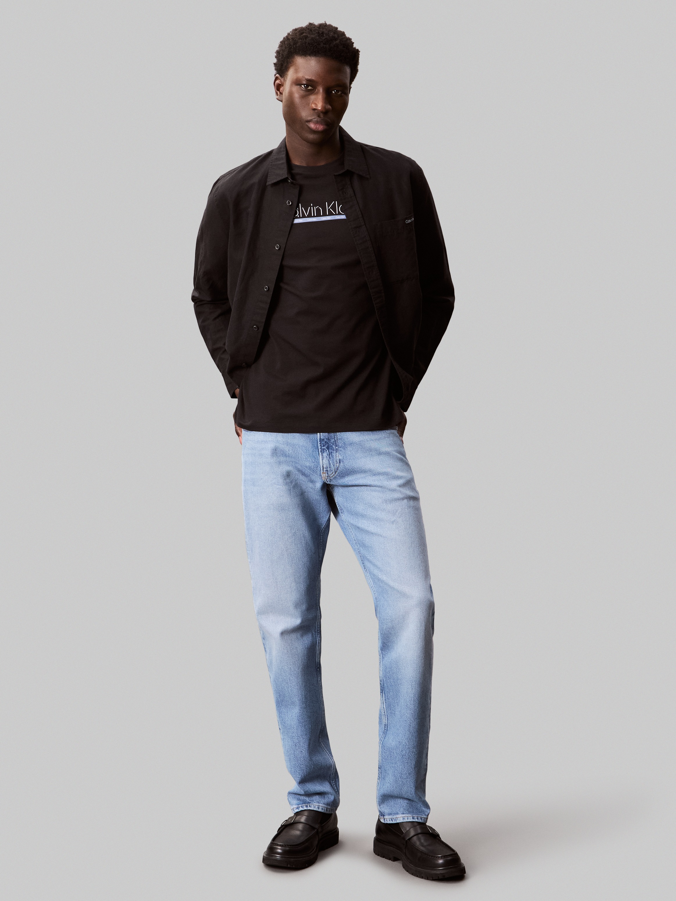 Calvin Klein T-Shirt »SS 30s E SPRTSWR 2 G«, mit Logo-Schriftzug
