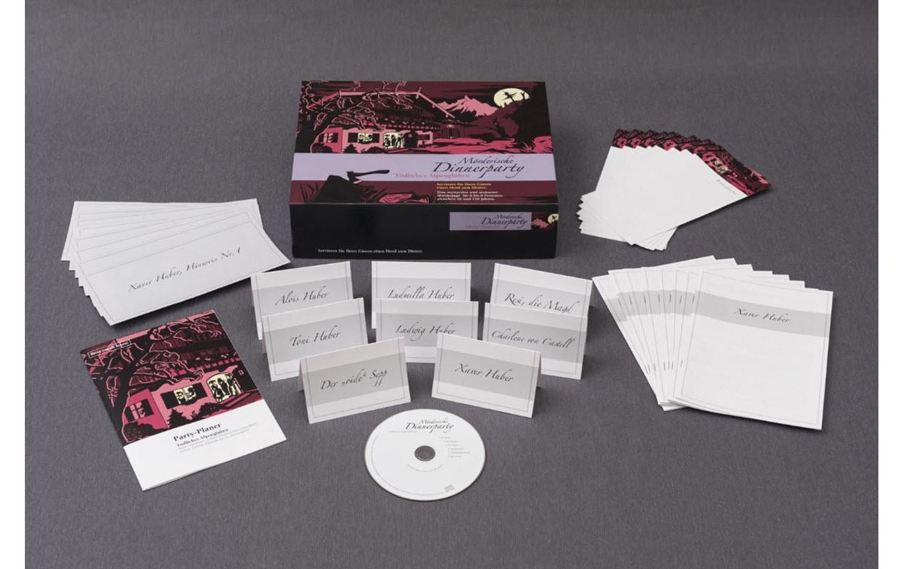   Jeu »Mörderische Dinnerparty: Tödliches Alpenglühen«