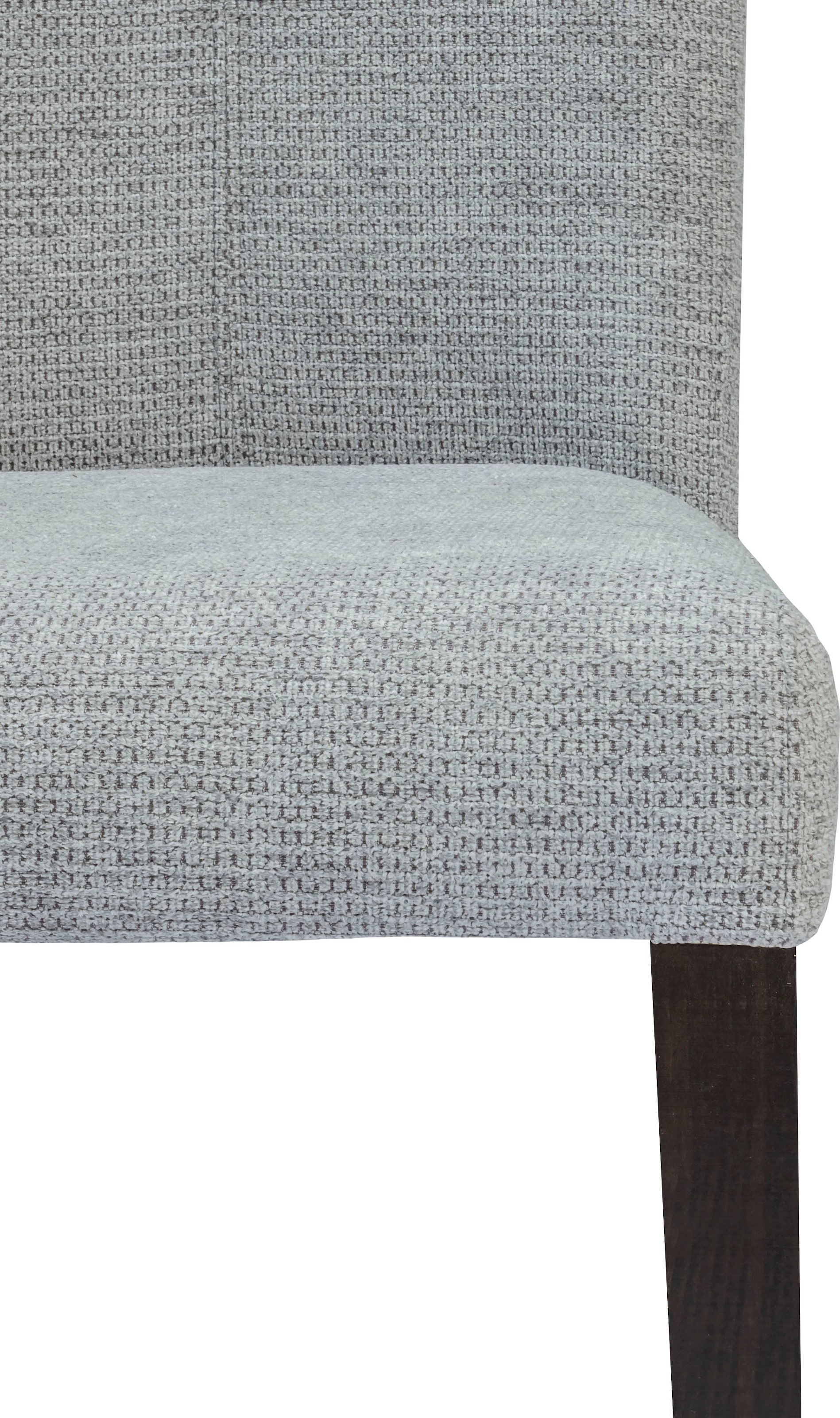 Home affaire Chaise à 4 pieds »Aspen« (Set) 2 cuisBeine aus massiver Buche, wengefarben lackiert