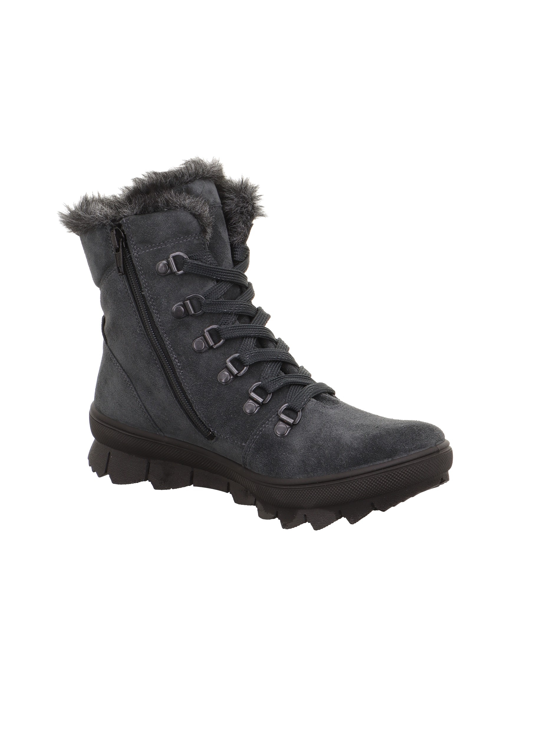 Legero Bottes d'hiver »NOVARA«  bottes outdoor, bottes à lacets avec imitation fourrure au bord de la tige