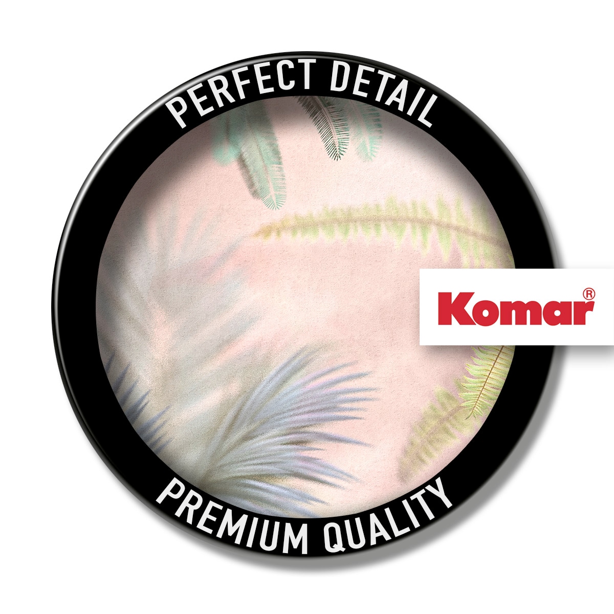 Komar Papier peint photo »Komar Vlies Fototapete - Vague Botany - Grösse 200 x 250 cm« imprimé