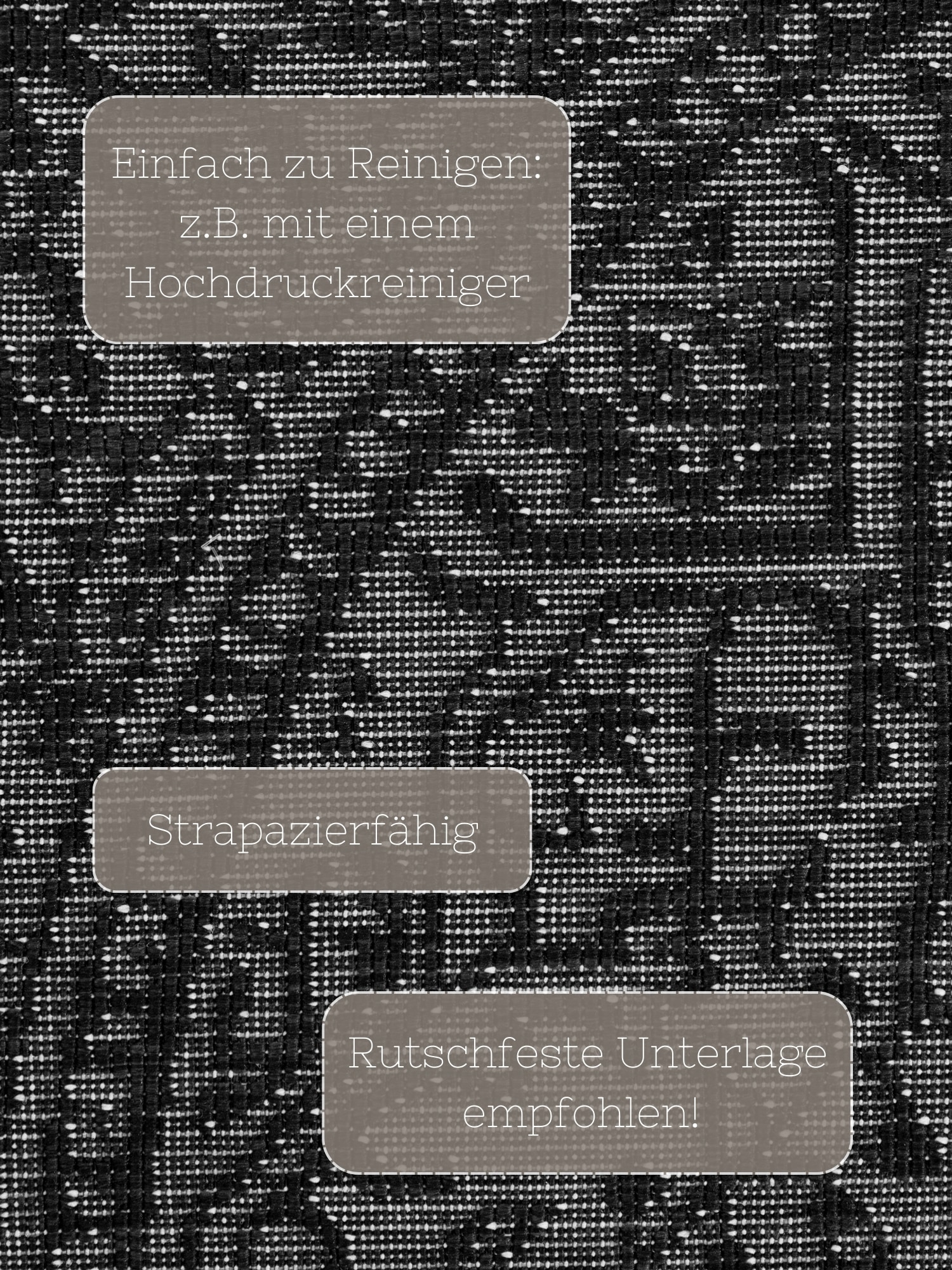 HANSE Home Outdoorteppich »Kona Wendeteppich« rund 5 mm Höhe In und Outdoor, Flachgewebe, wetterfest, pflegeleicht, robust