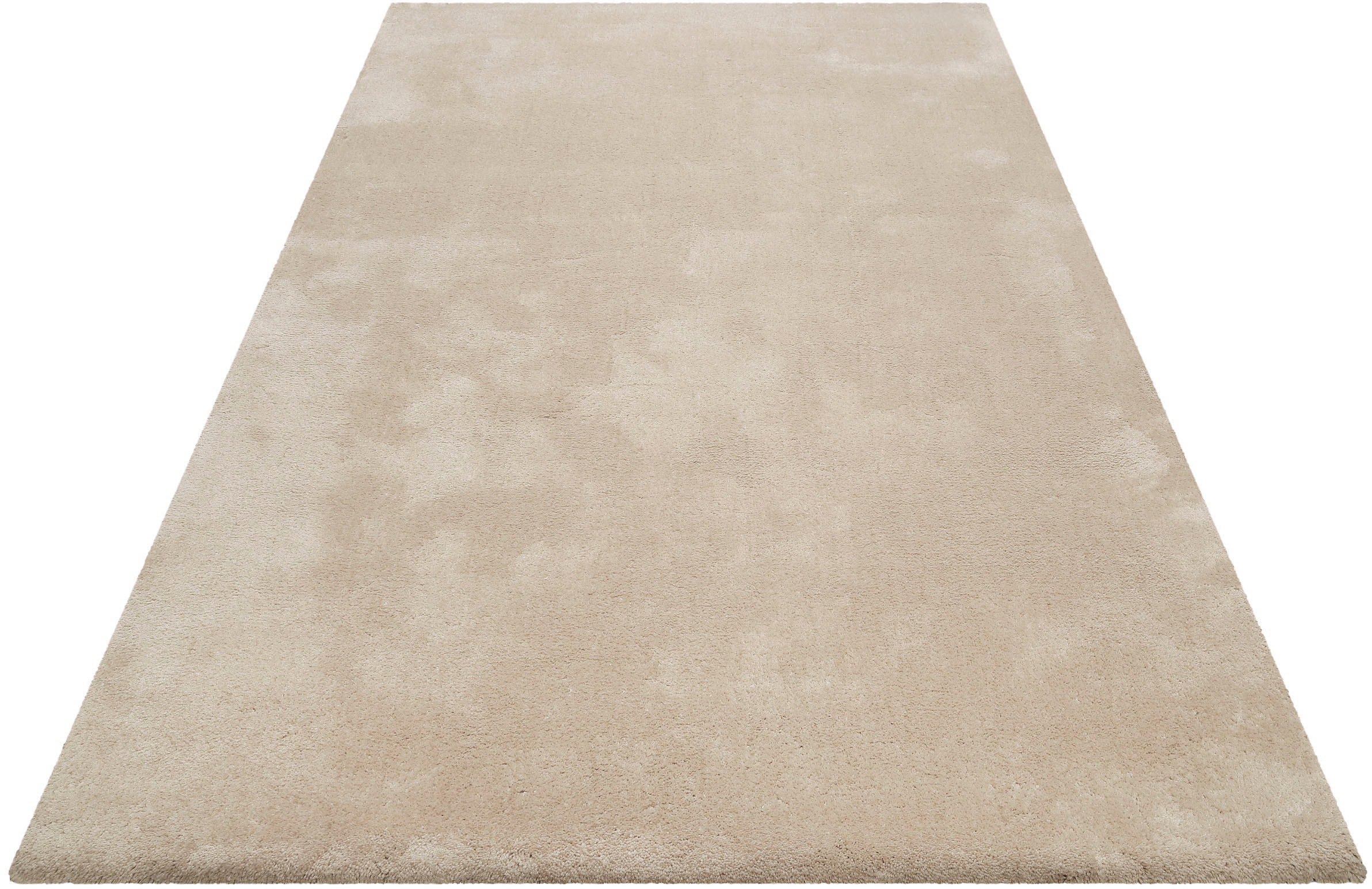 Wecon home Basics Tapis à poils longs »Emilia« Rectangulaire 25 mm Höhe Wohnzimmer