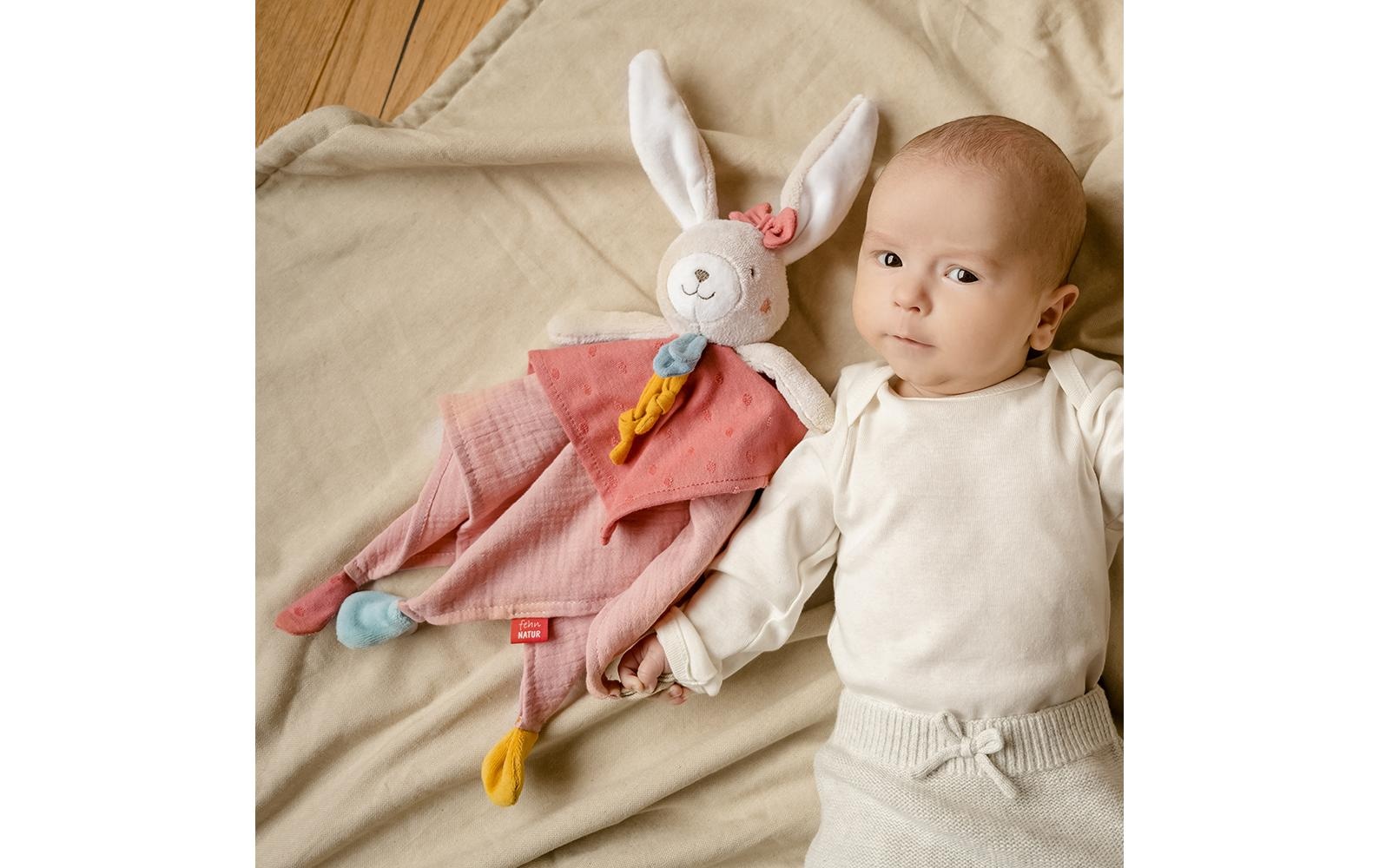 Fehn Schmusetuch »Hase« 1 Stk. tlg.
