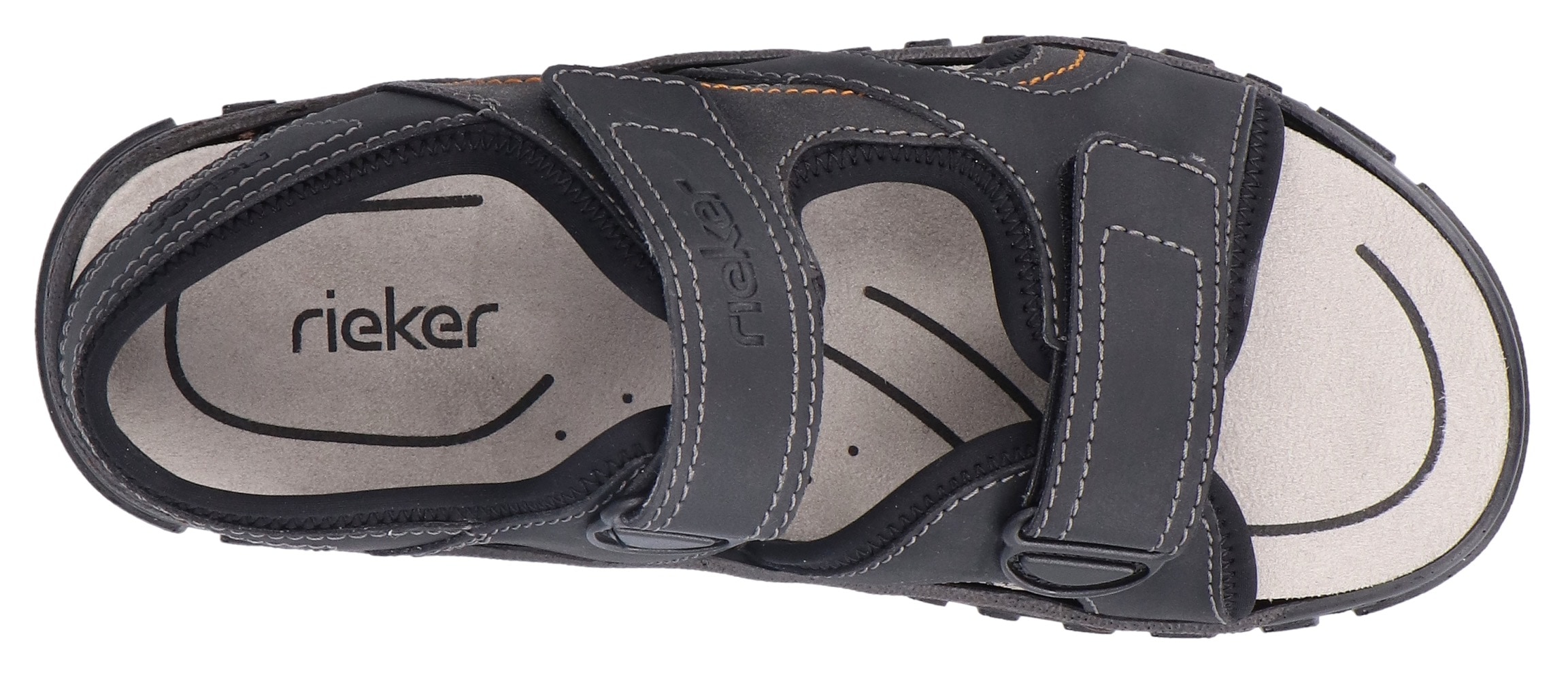 Rieker Sandale de trekking  , Sommerschuh, Outdoorsandale, Freizeitsandale, mit Profilsohle