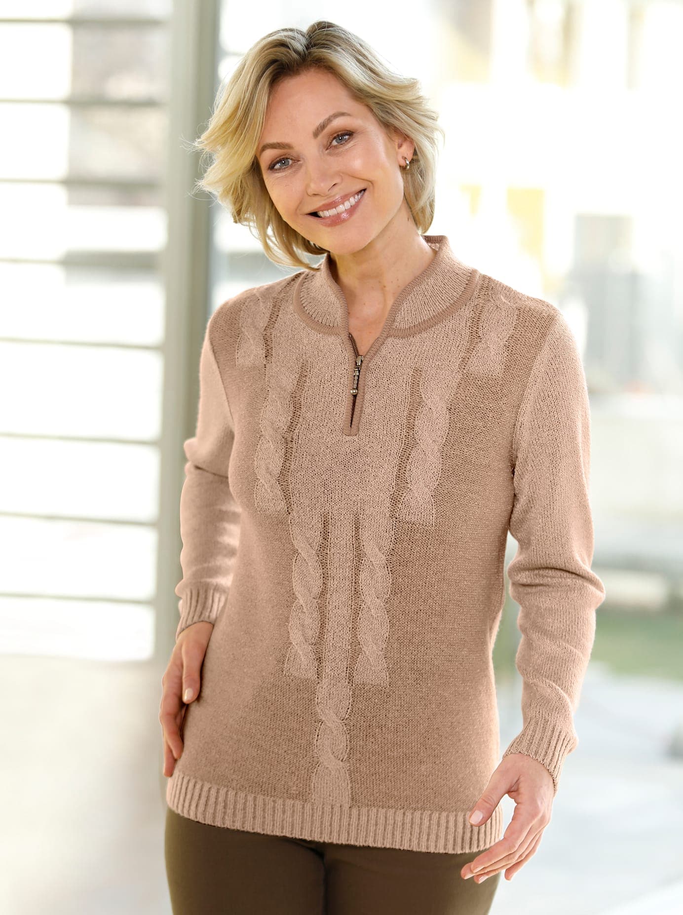 Classic Basics Pull à col montant »Pullover«