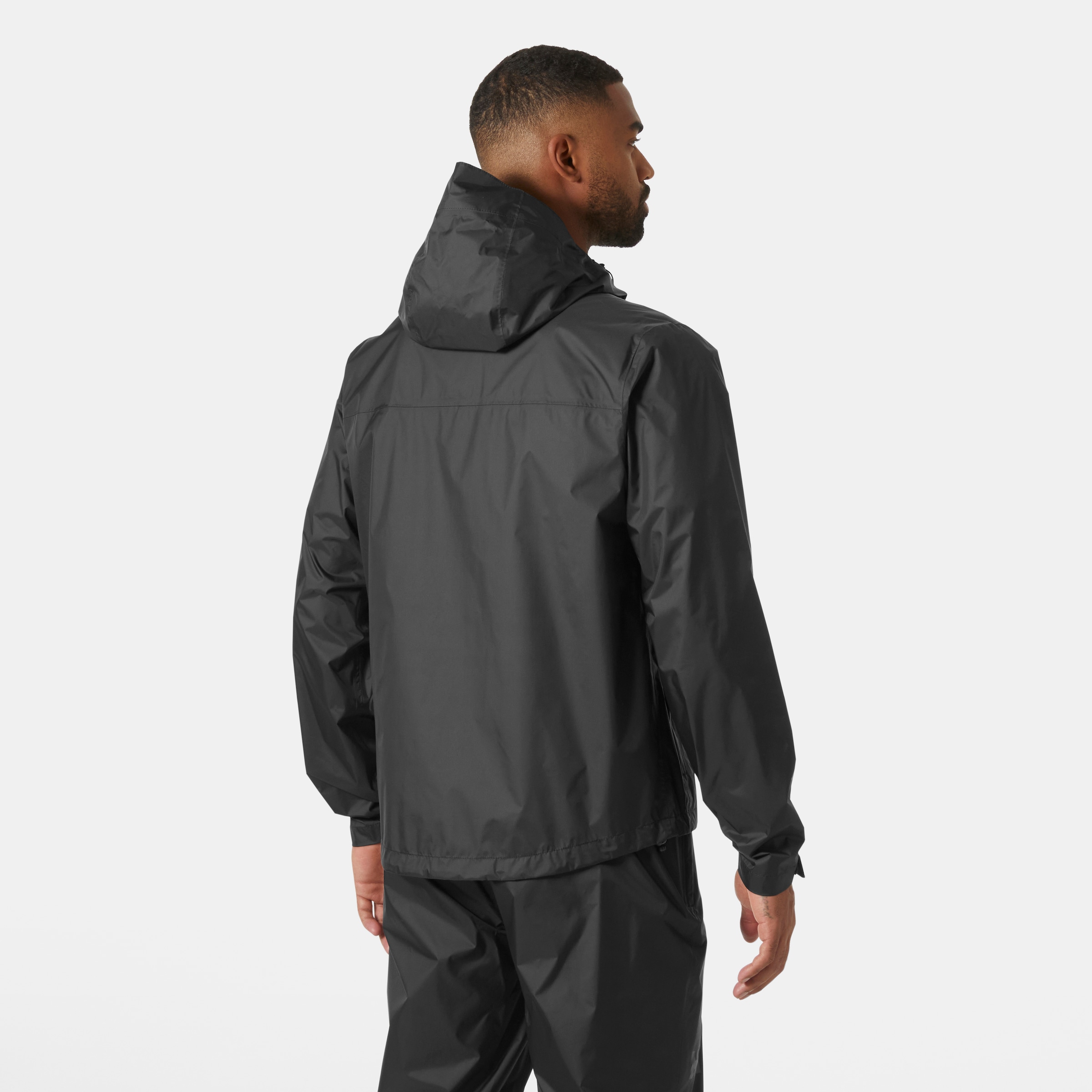 Helly Hansen Regenjacke »LOKE JACKET« mit Kapuze Kapuze mit hohem Kragen, elastischer Kordelzug an Kapuze und Saum