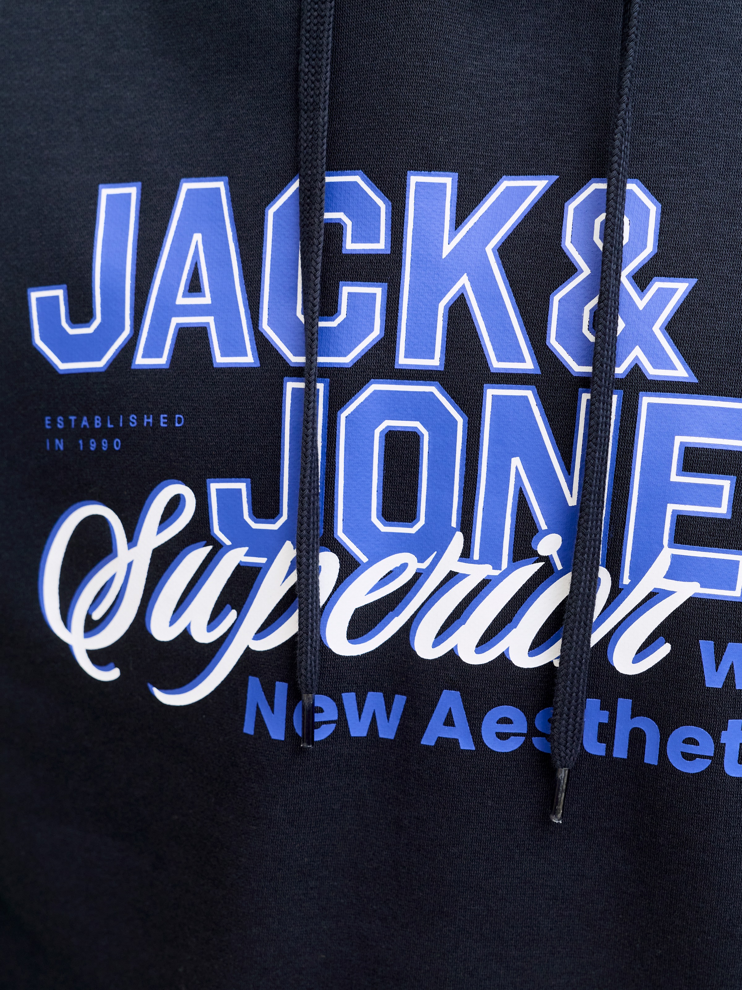 Jack & Jones Sweat à capuche »JJELOGO SWEAT HOOD 2 COL 25/26 NOOS«, avec imprimé stylé
