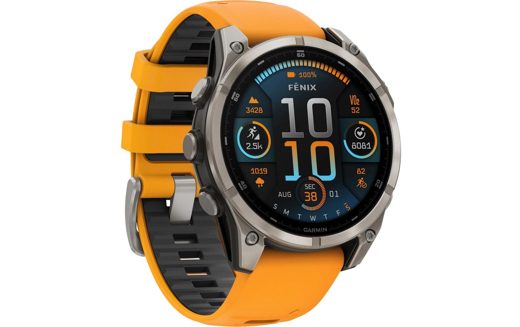 Garmin Smartwatch »Fenix 8 AMOLED«(/ 1,4 ″)