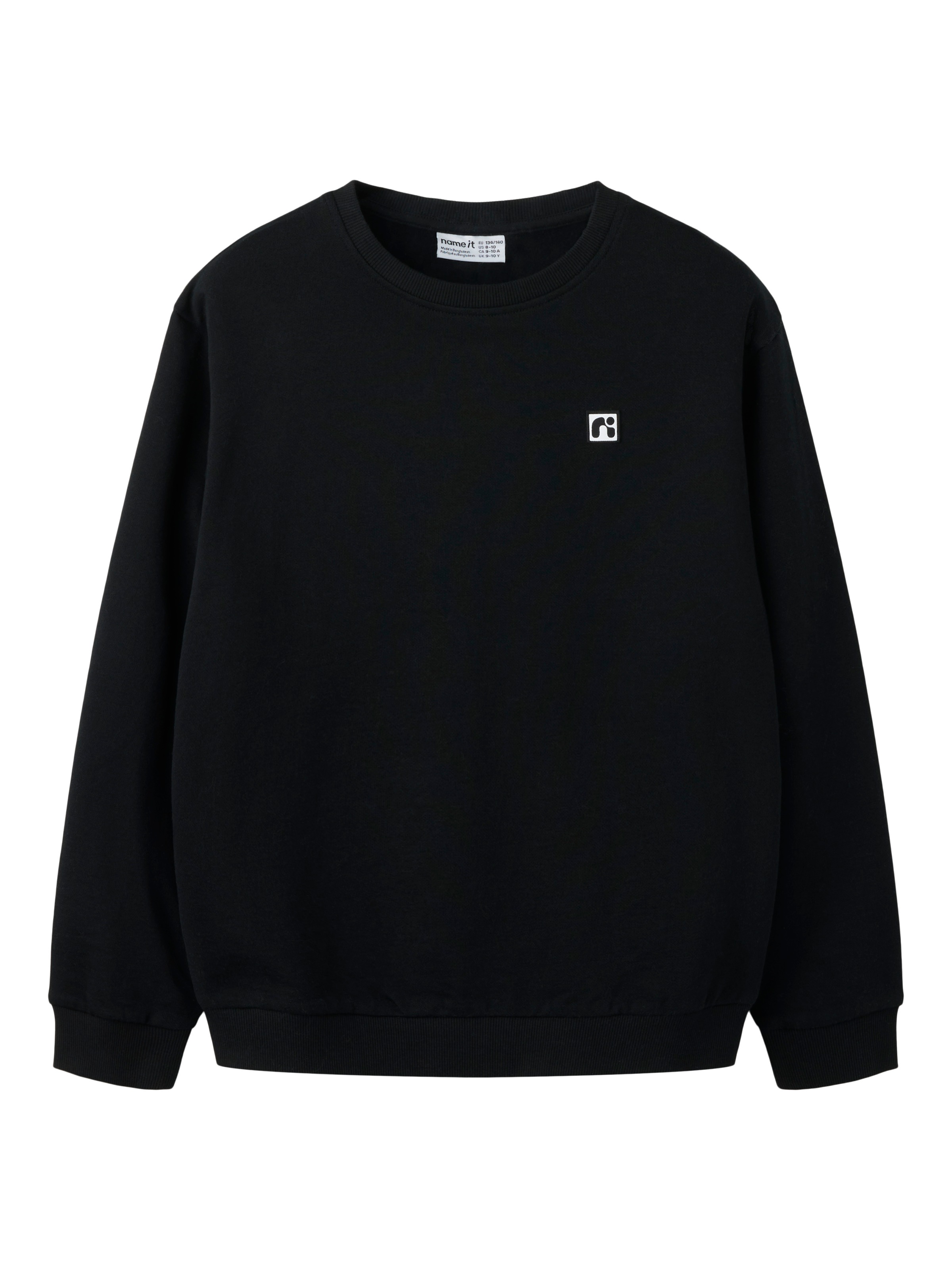 Name It Sweatshirt »NKMFLO LS NREG SWEAT BRU NOOS«, Baumwolle, regular fit
