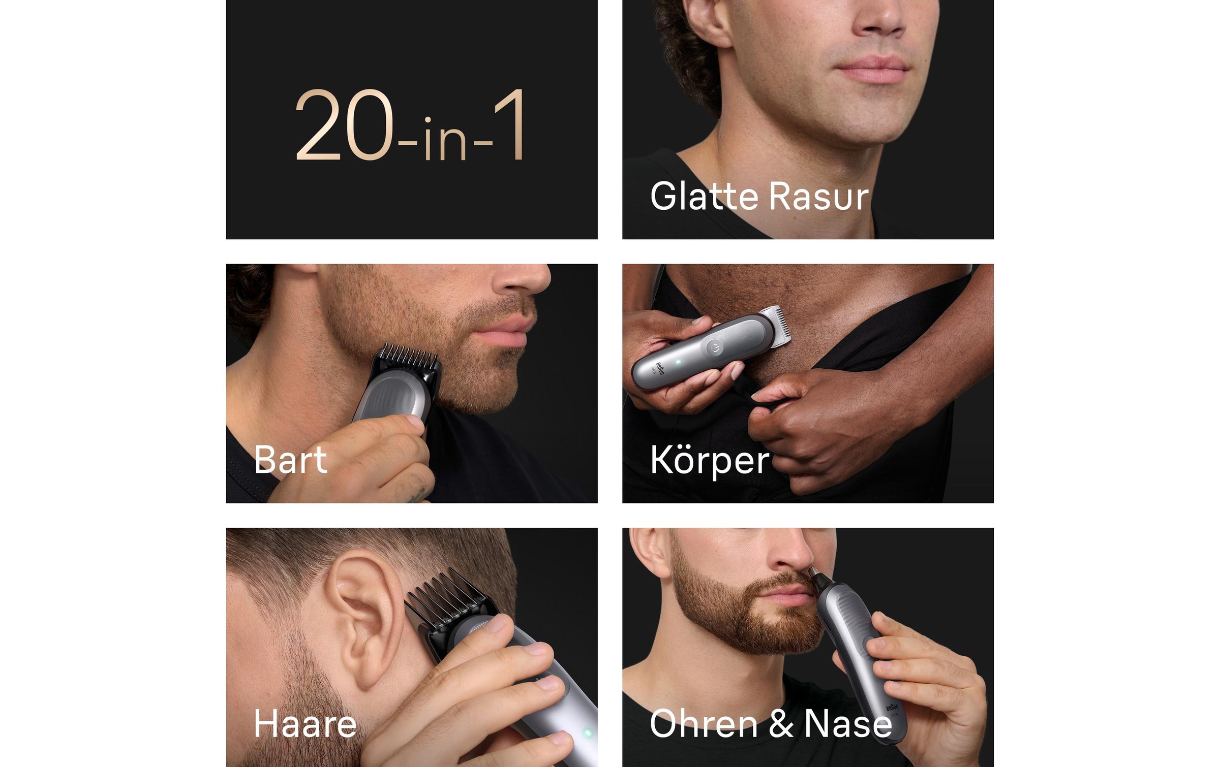 Braun Tondeuse à cheveux et à barbe »Series9 All-In-One Style Kit AIO9540«