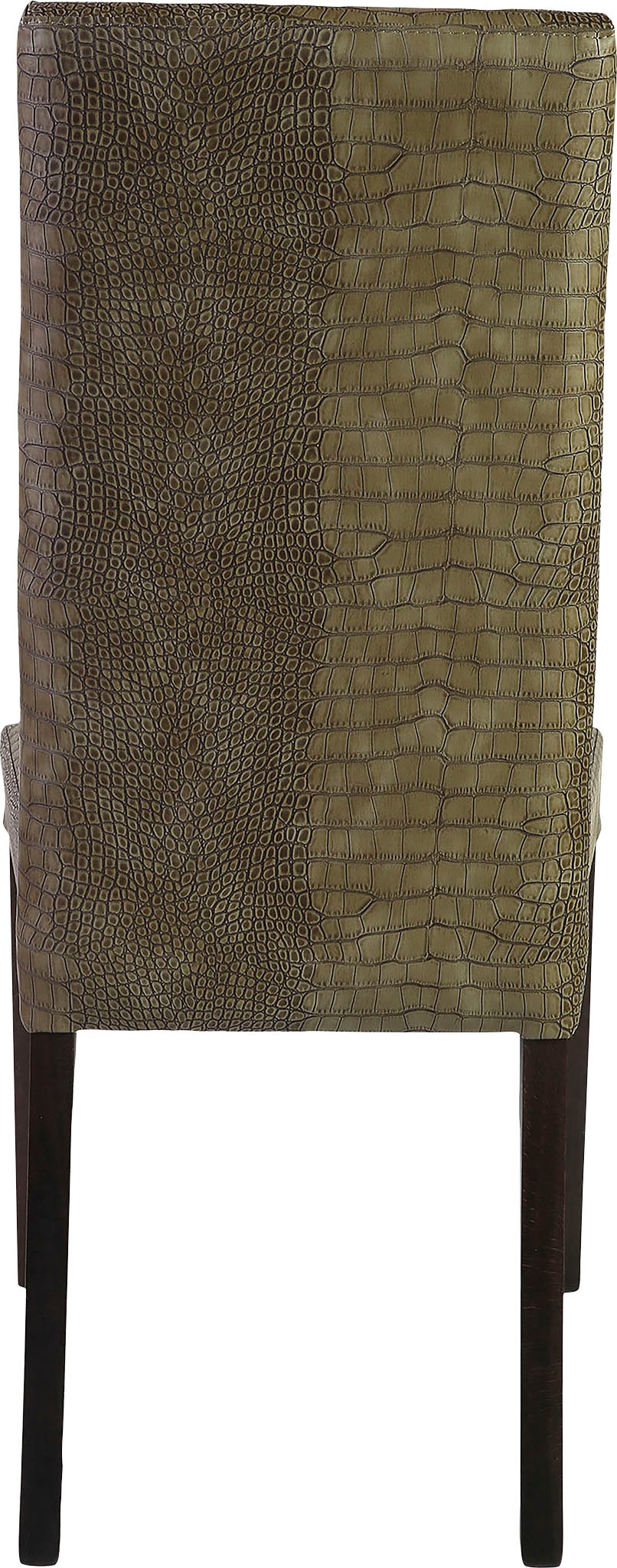 GOODproduct Polsterstuhl »Java« (Set) 2 Stk.Kunstlederbezug mit Animalprägung