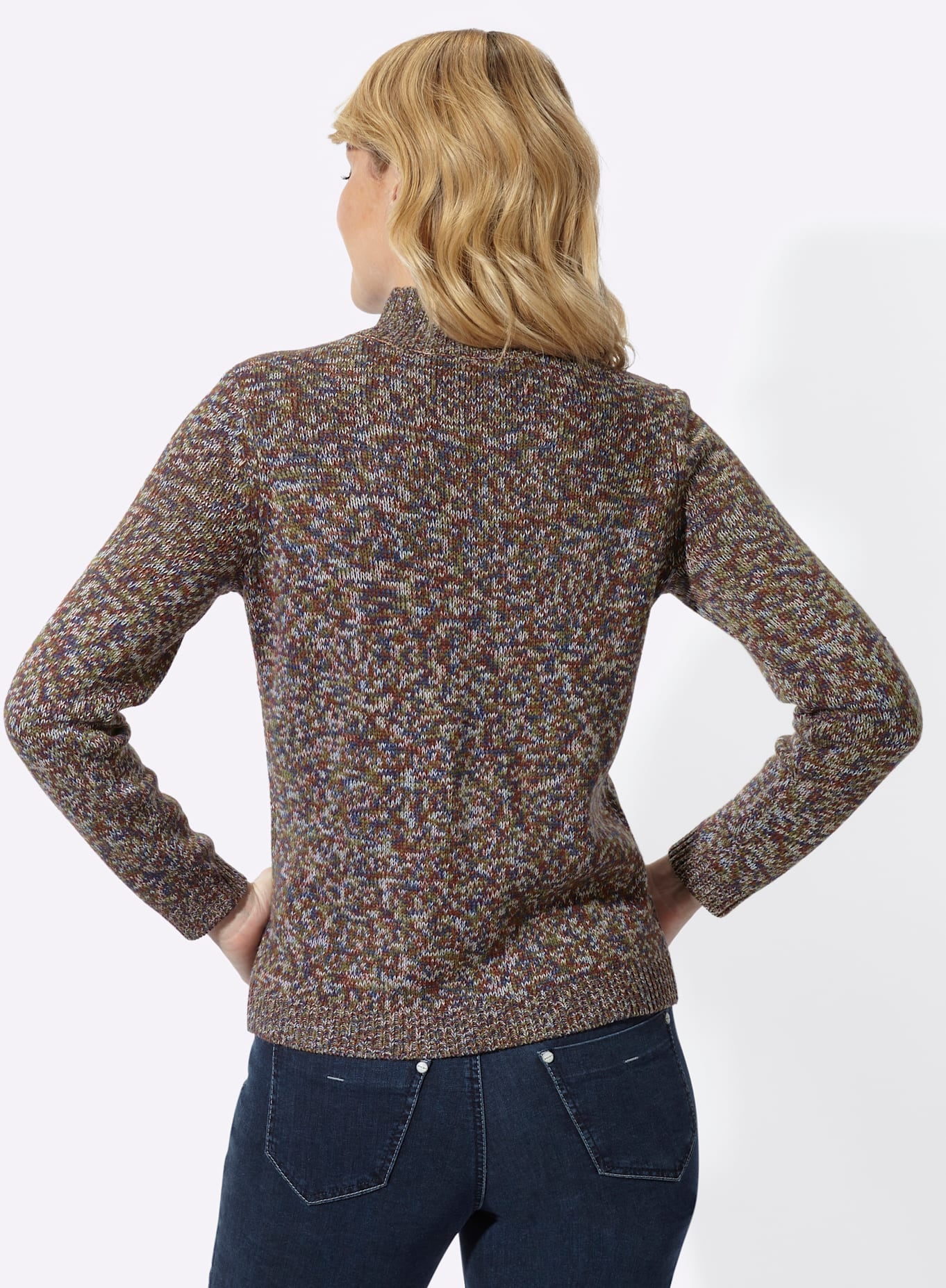 Classic Basics Pull à col montant »Stehkragen-Pullover«