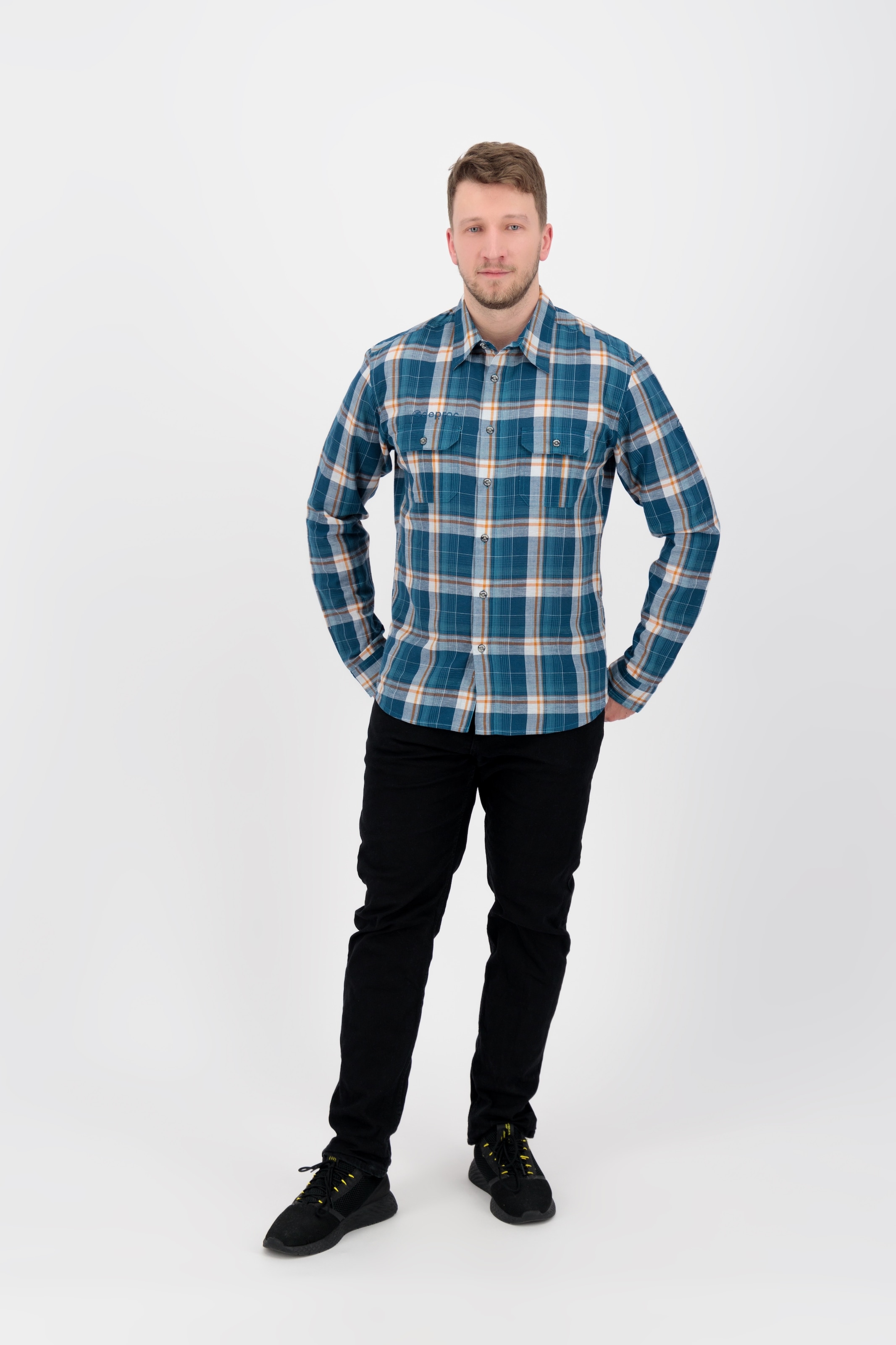 DEPROC Active Outdoorhemd »DENVER M MEN« auch in Grossen Grössen erhältlich