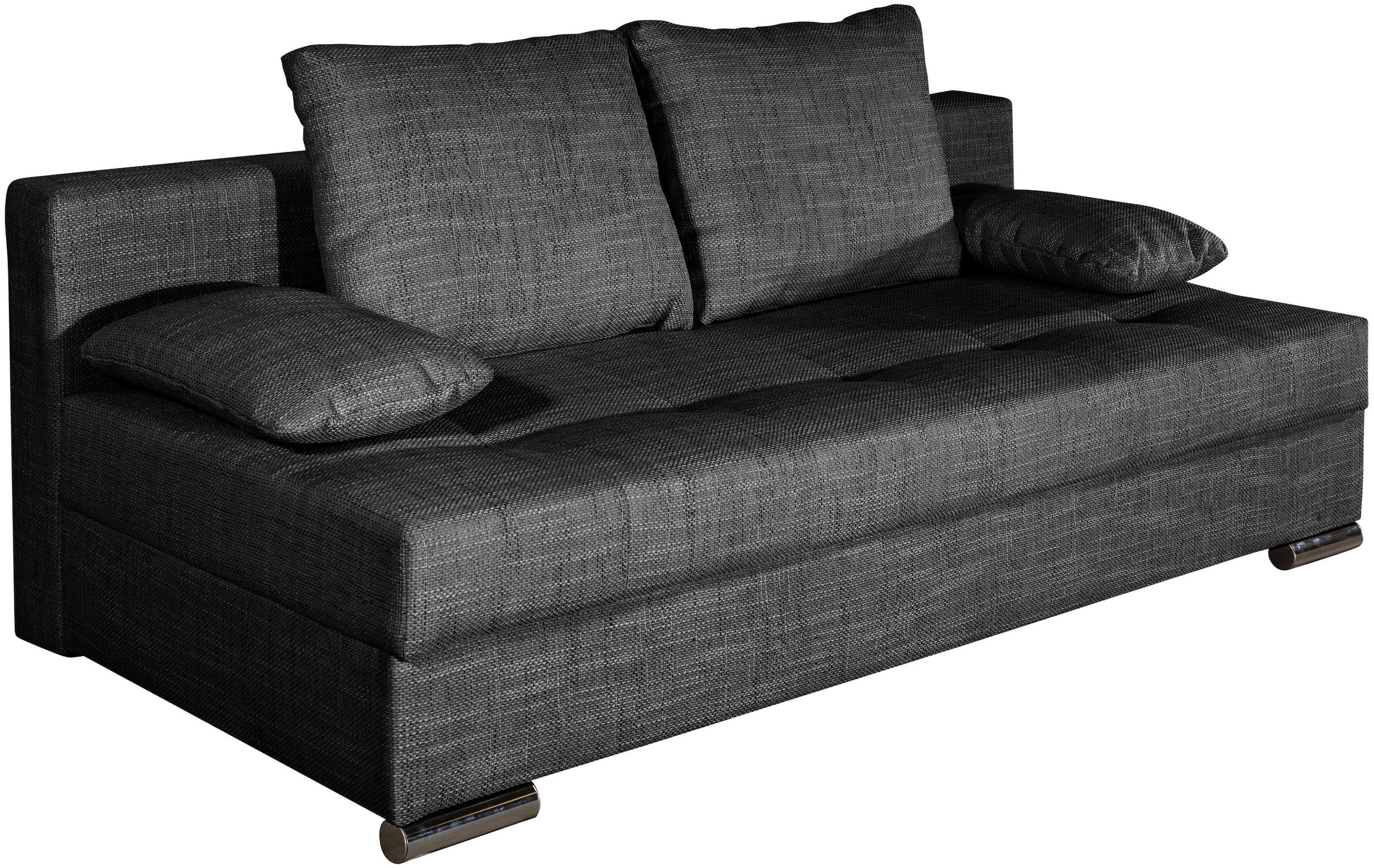 COLLECTION AB Canapé-lit »Tania, B: 194 cm, Liegefl. 140x194 cm, Federkern« Schlafsofa,Bettfunktion,Bettkasten,inklusive Rückenkissen,Federkern