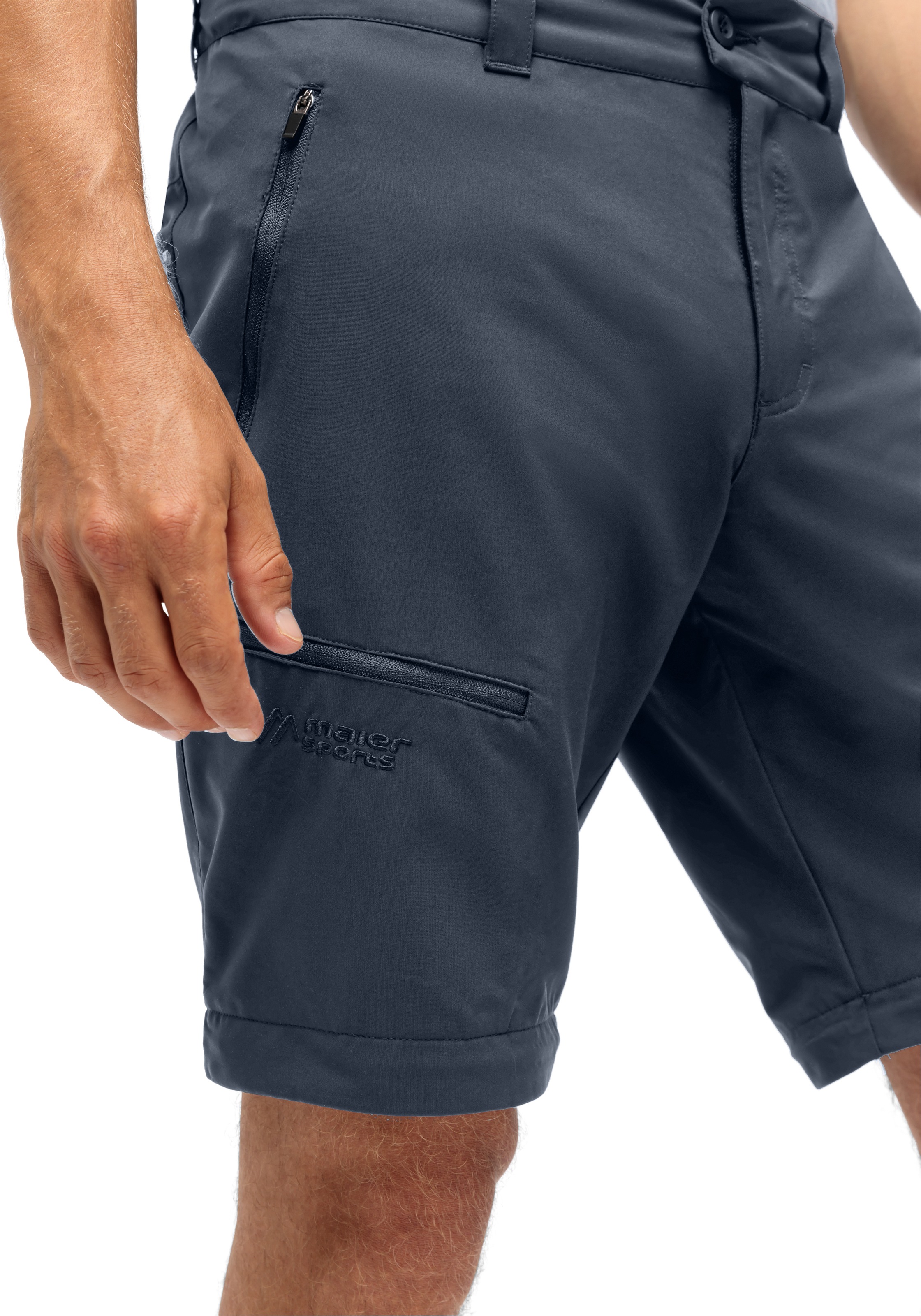 Maier Sports Pantalon de plein air »Tajo Zip Loop«  Herren Wanderhose, Zip-Off Funktionshose, 4 Taschen, Regular Fit