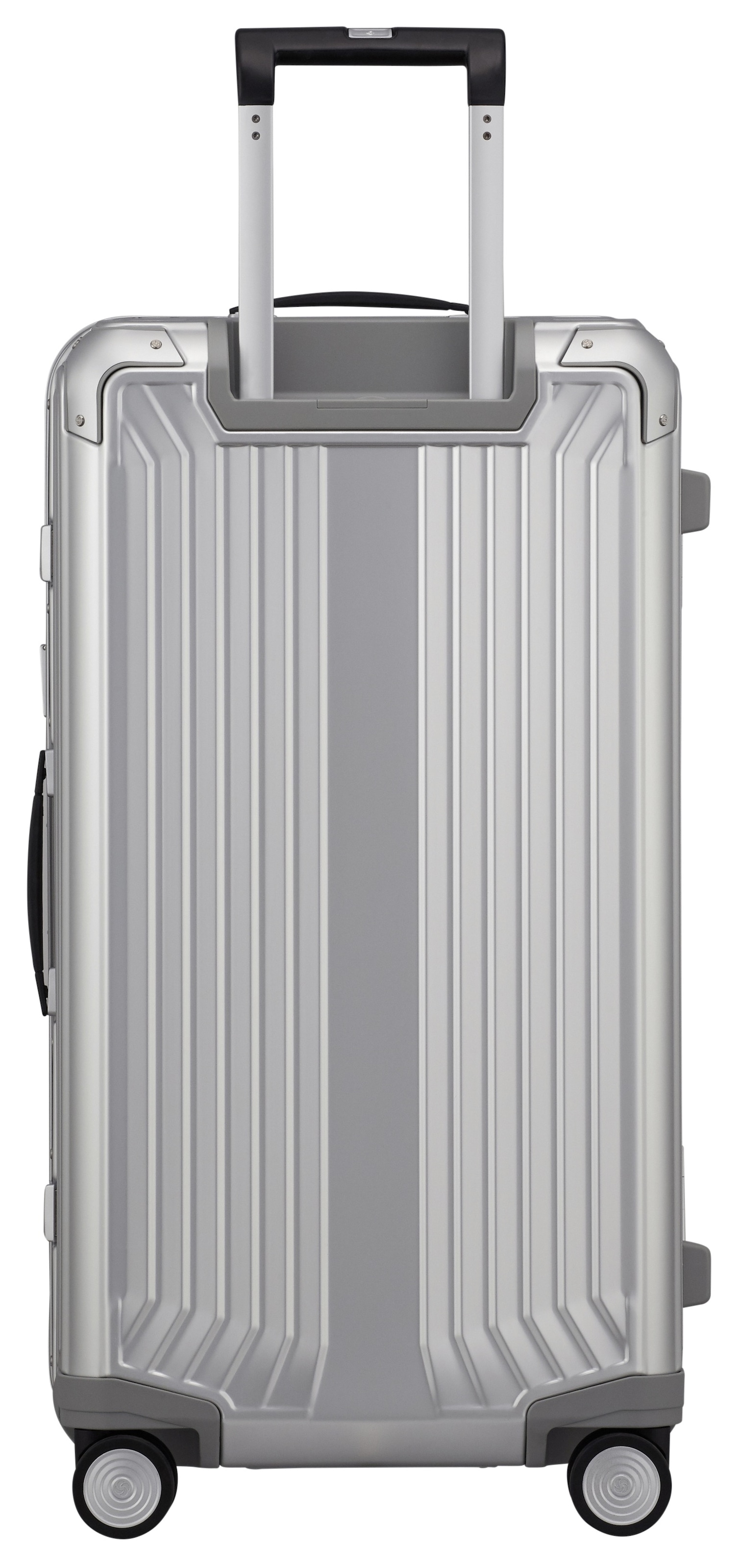 Samsonite Trolley à coque dure »LITE-BOX ALU TRUNK, verschiedene Grössen und Farben« 93 litre 4 Rollen avec boîtier en aluminium robuste, coins renforcés