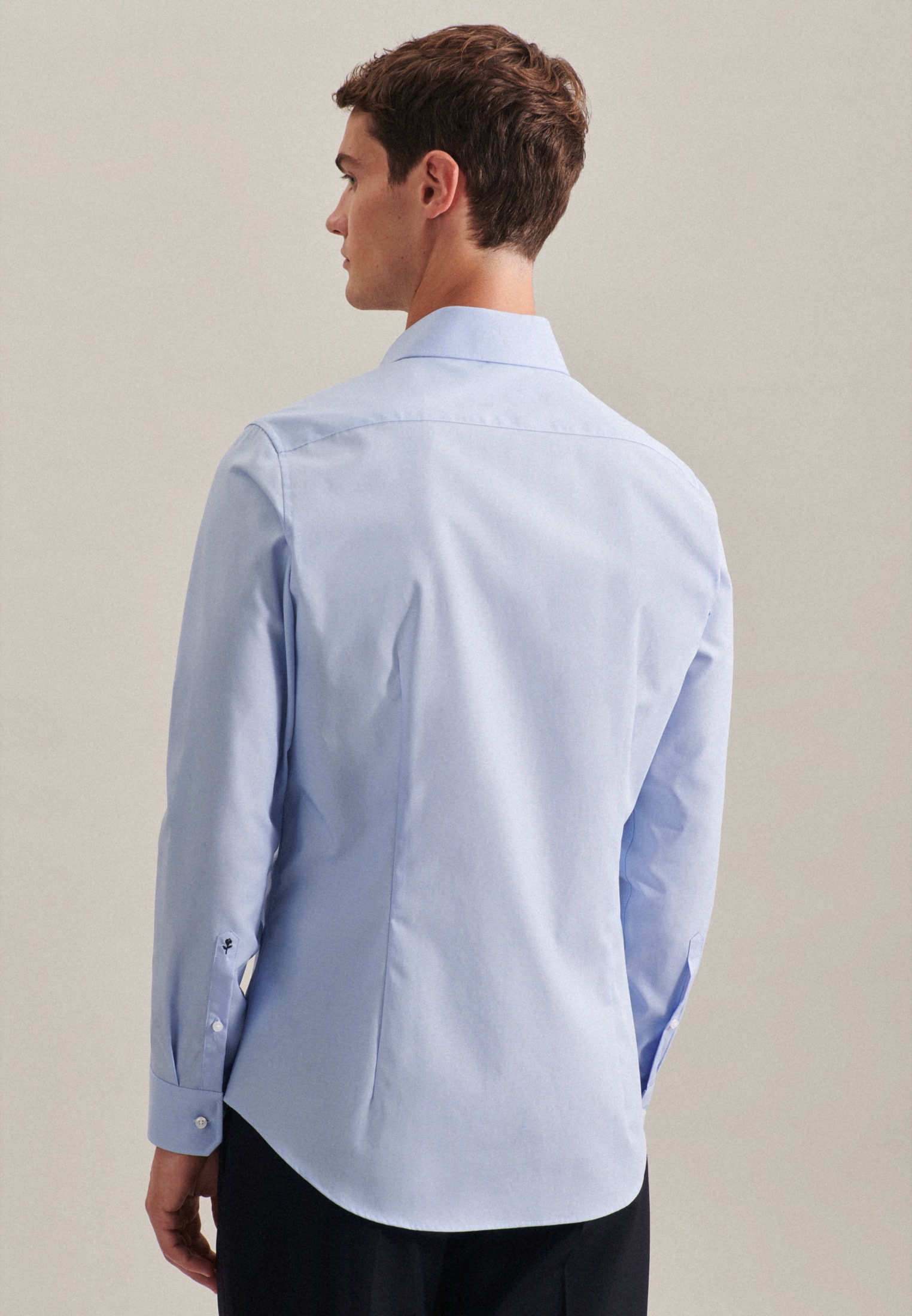 seidensticker Chemise d'affaires »Slim« col Kent 1/1 slim uni