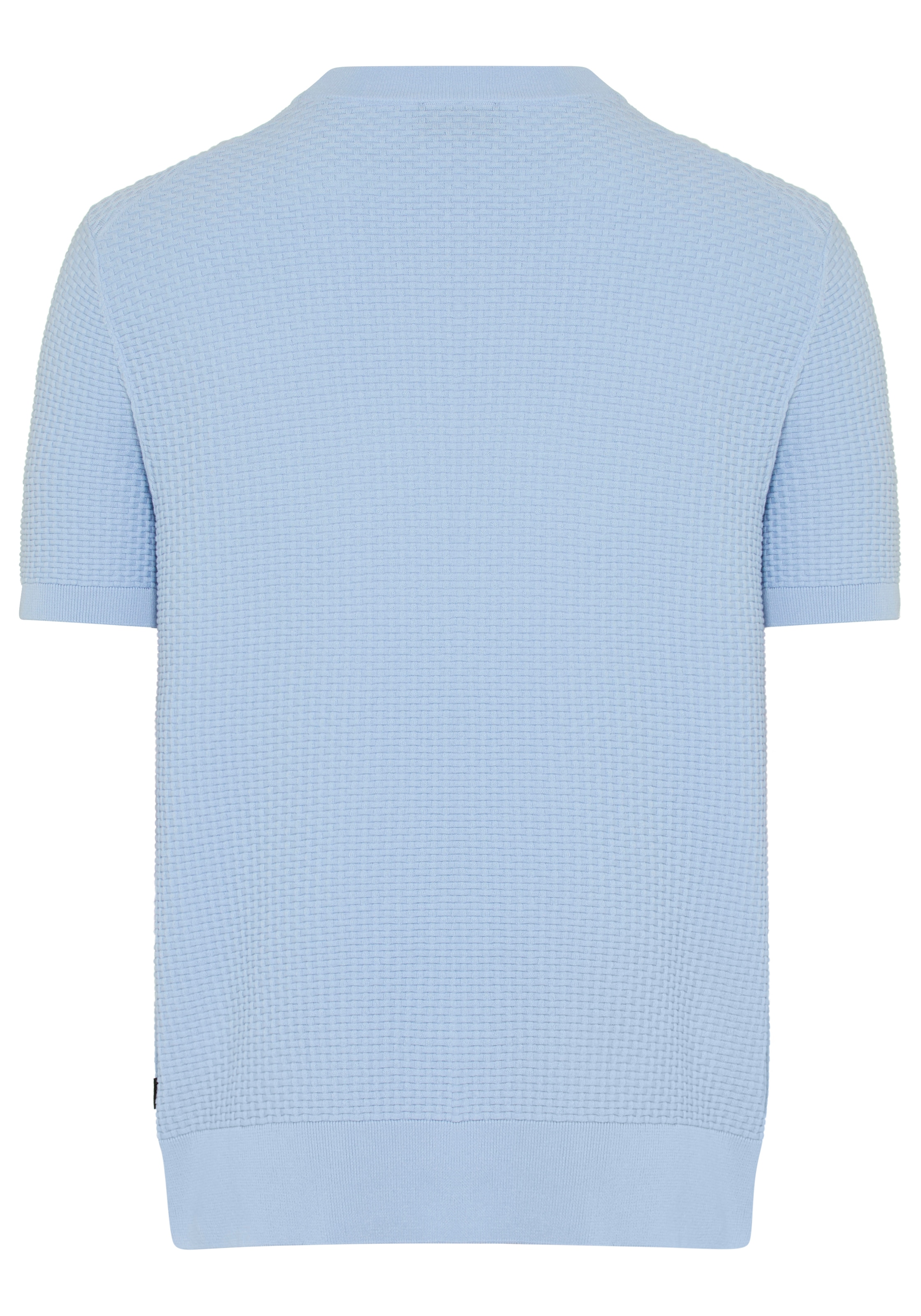 BOSS Pull à manches courtes »Nilton« Look business-casual premium pour homme, matière tricot structurée