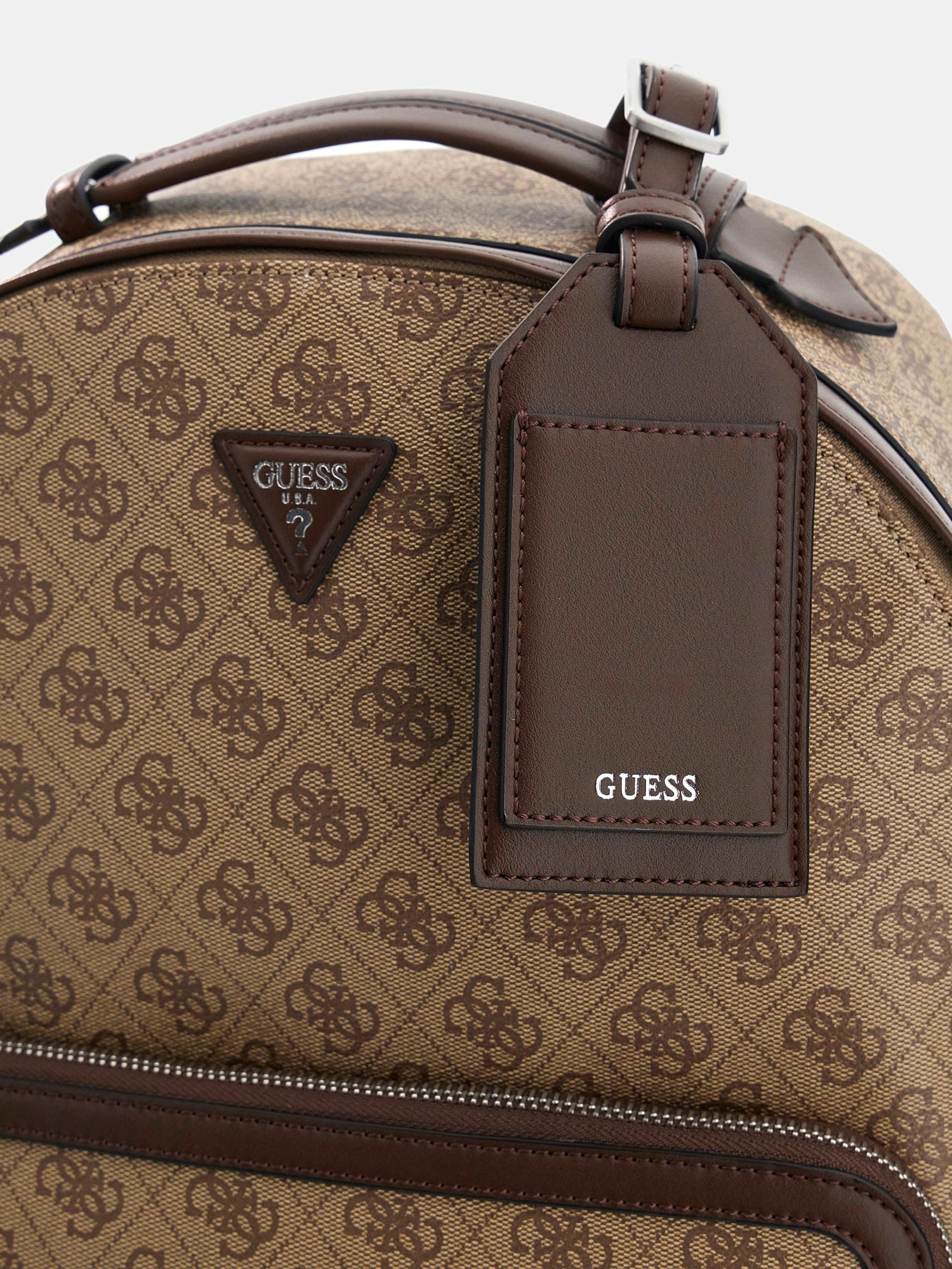 Guess Sac à dos »MILANO BACKPACK« Cityrucksack, Freizeitrucksack mit Reissverschluss-Vordertasche