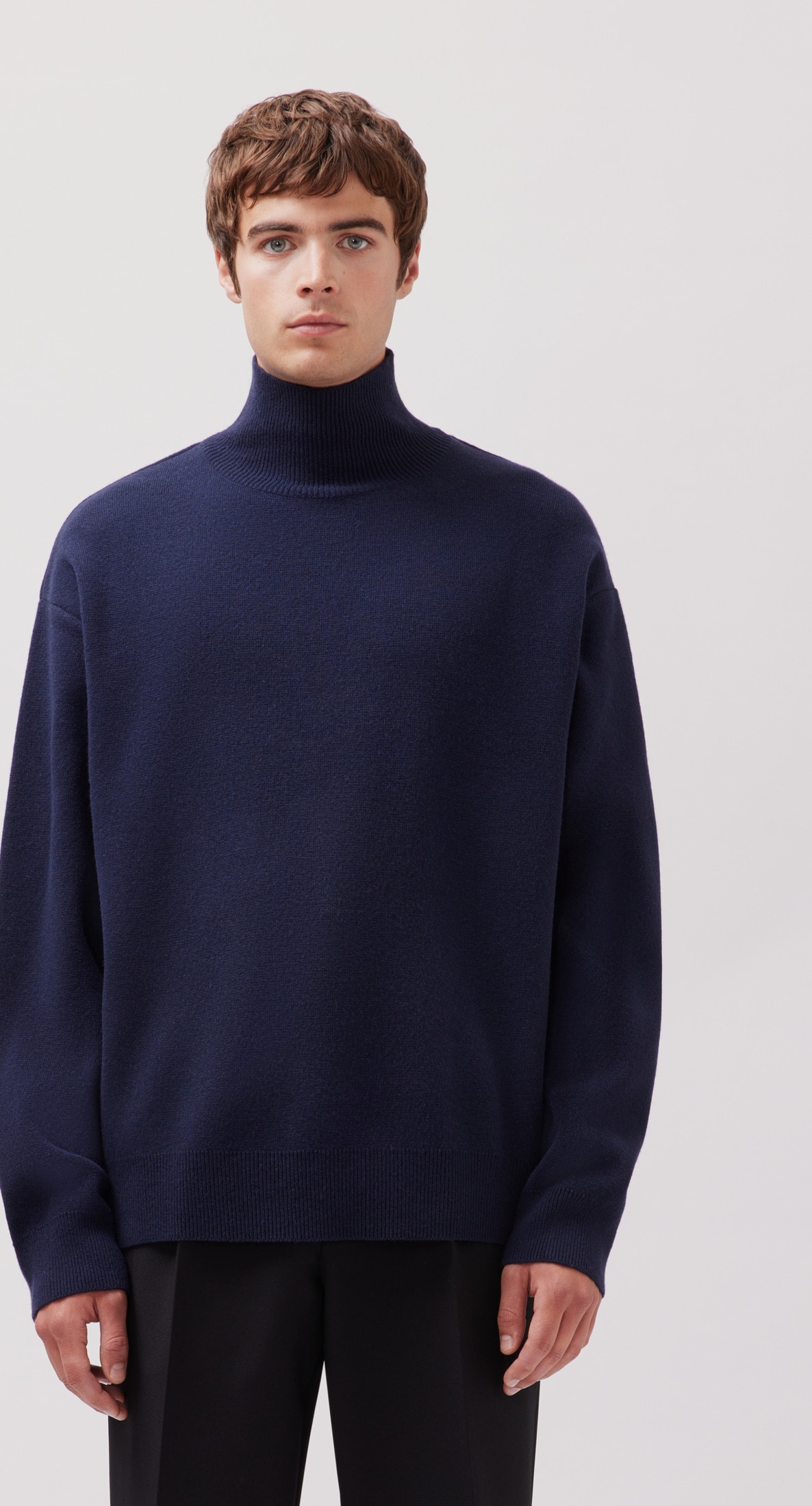 studio seidensticker Strickpullover 1/1 Stehkragen Uni