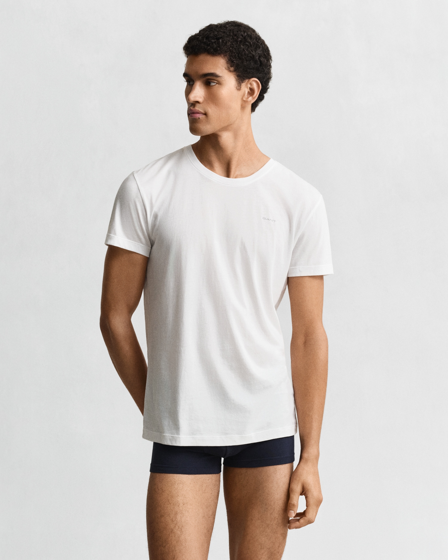 Gant Kurzarmshirt »C-NECK T-SHIRT 2-PACK« Mit Rundhalsausschnitt