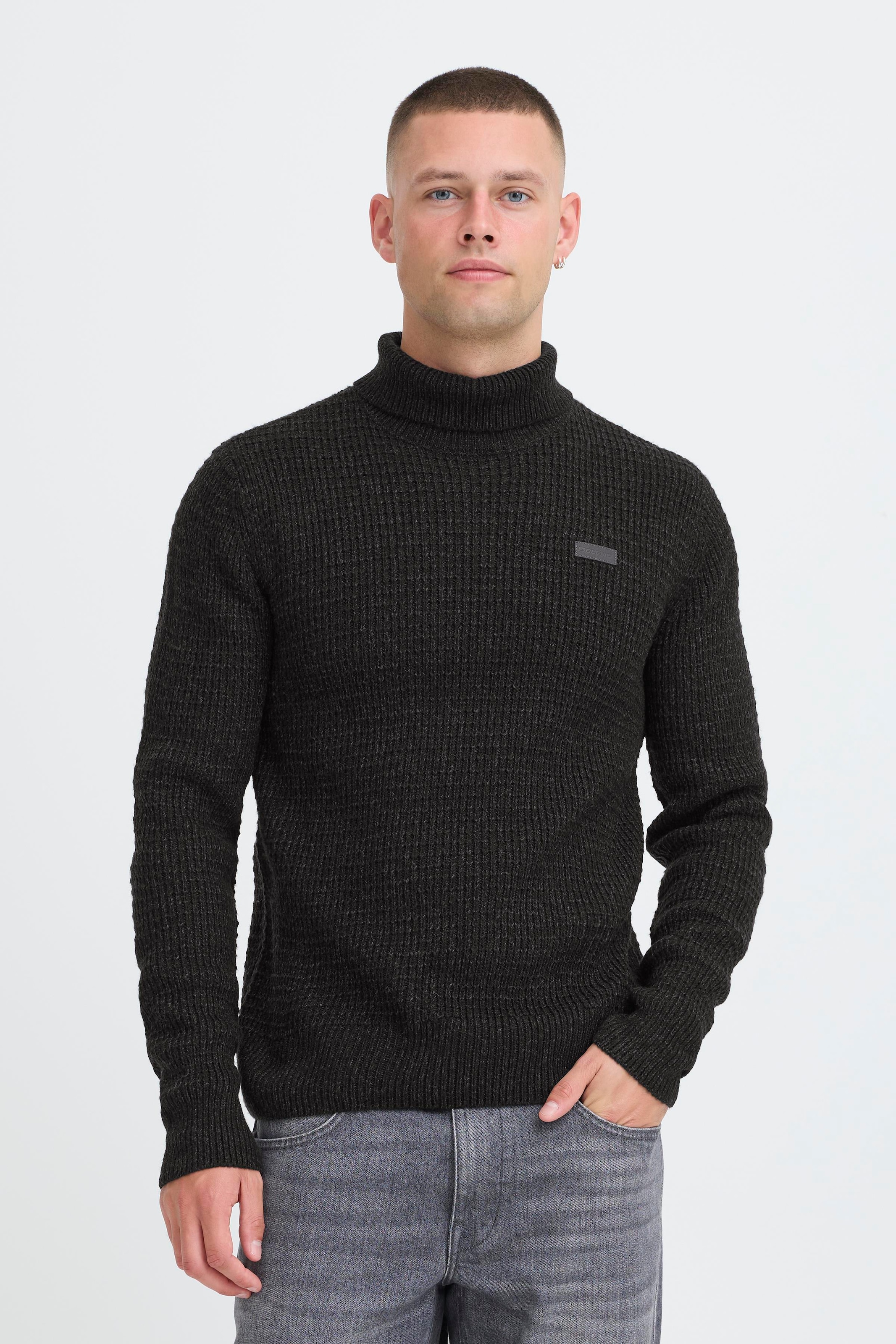 Blend Pull à col roulé »BHPATTA« coton, coupe régulière